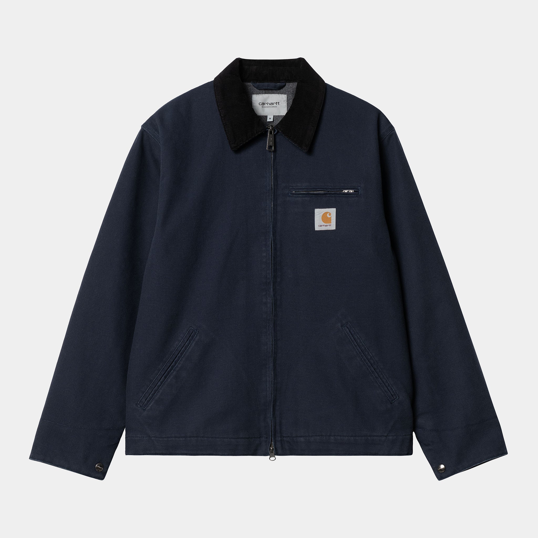 Carhartt WIP Detroit Jacket (Blue/Black rigid)