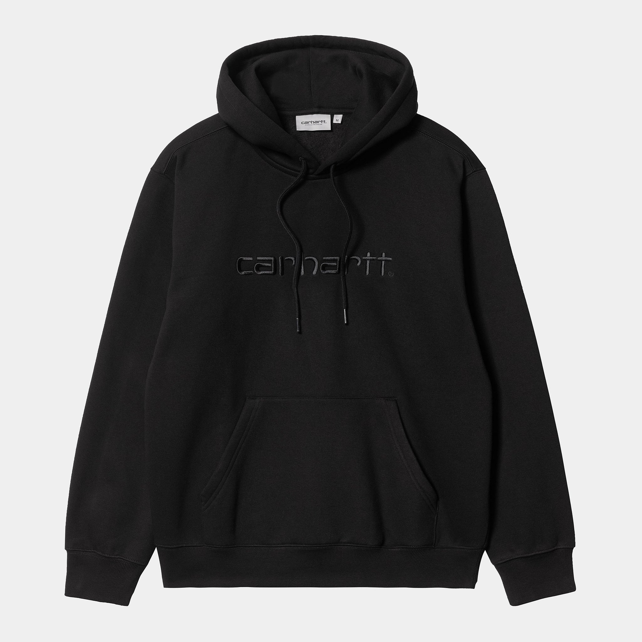 Carhartt WIP Hooded Carhartt Sweat Black / Black