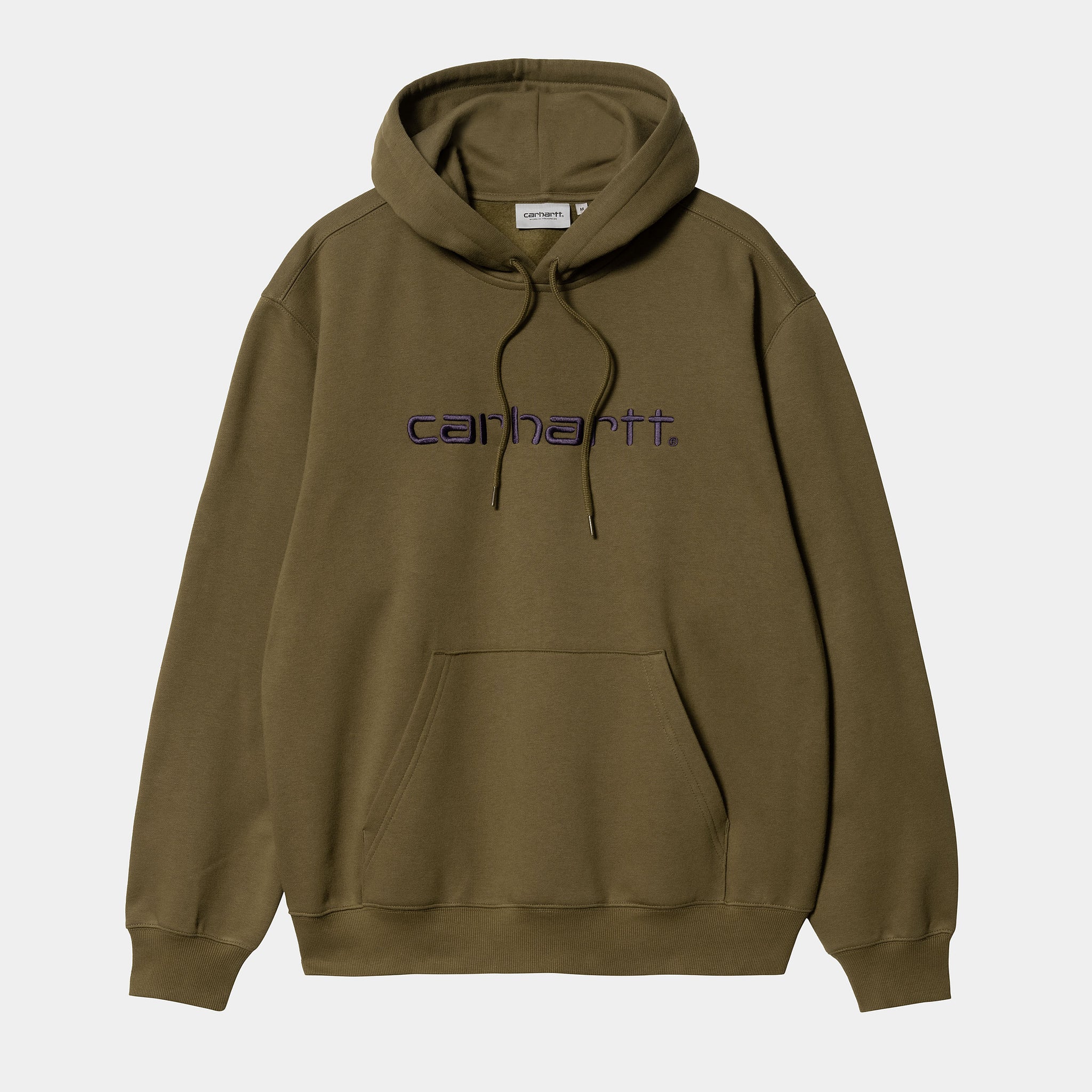 Carhartt WIP Hooded Carhartt Sweat (Highland / Cassis)