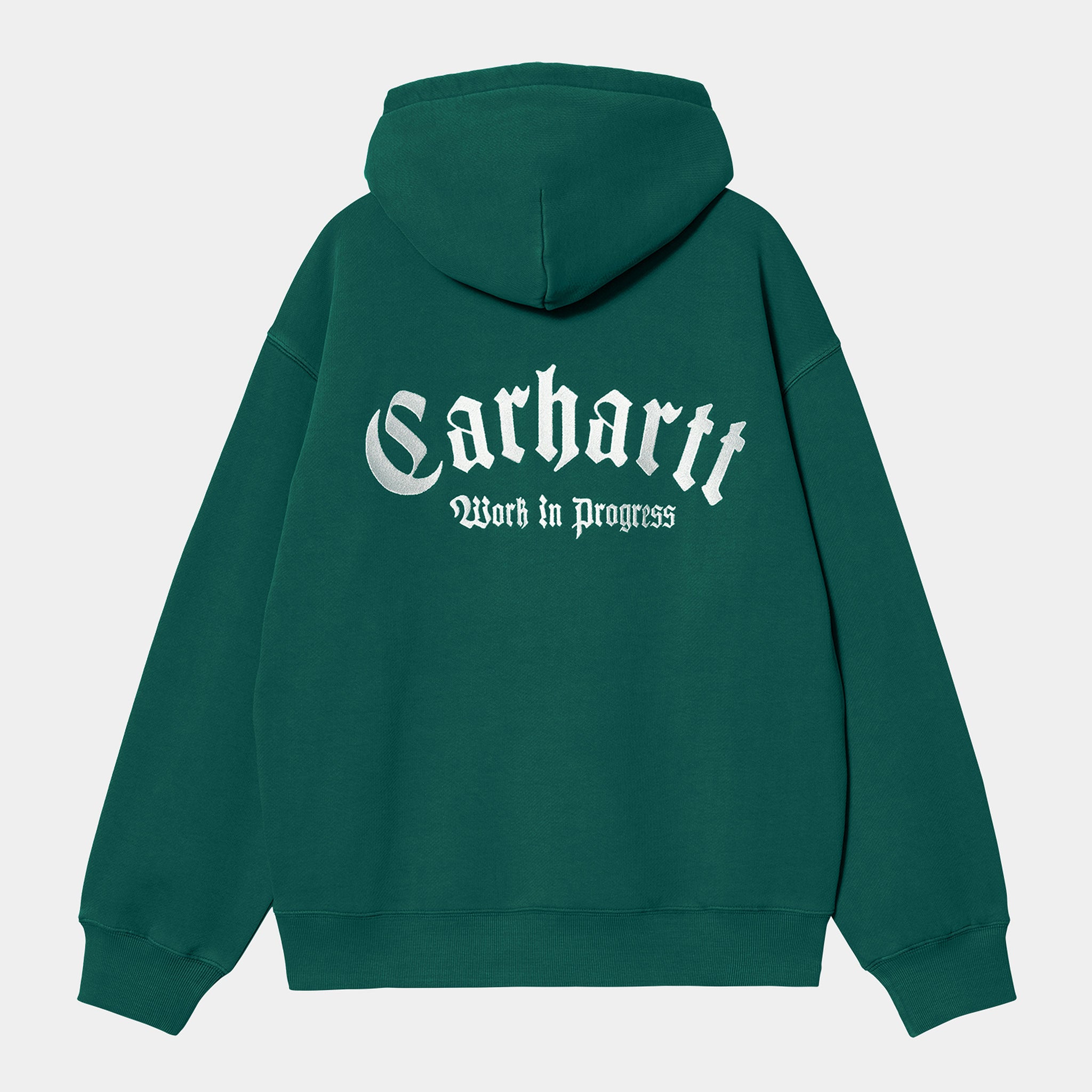 Carhartt WIP Hooded Onyx Script (Chervil / White)