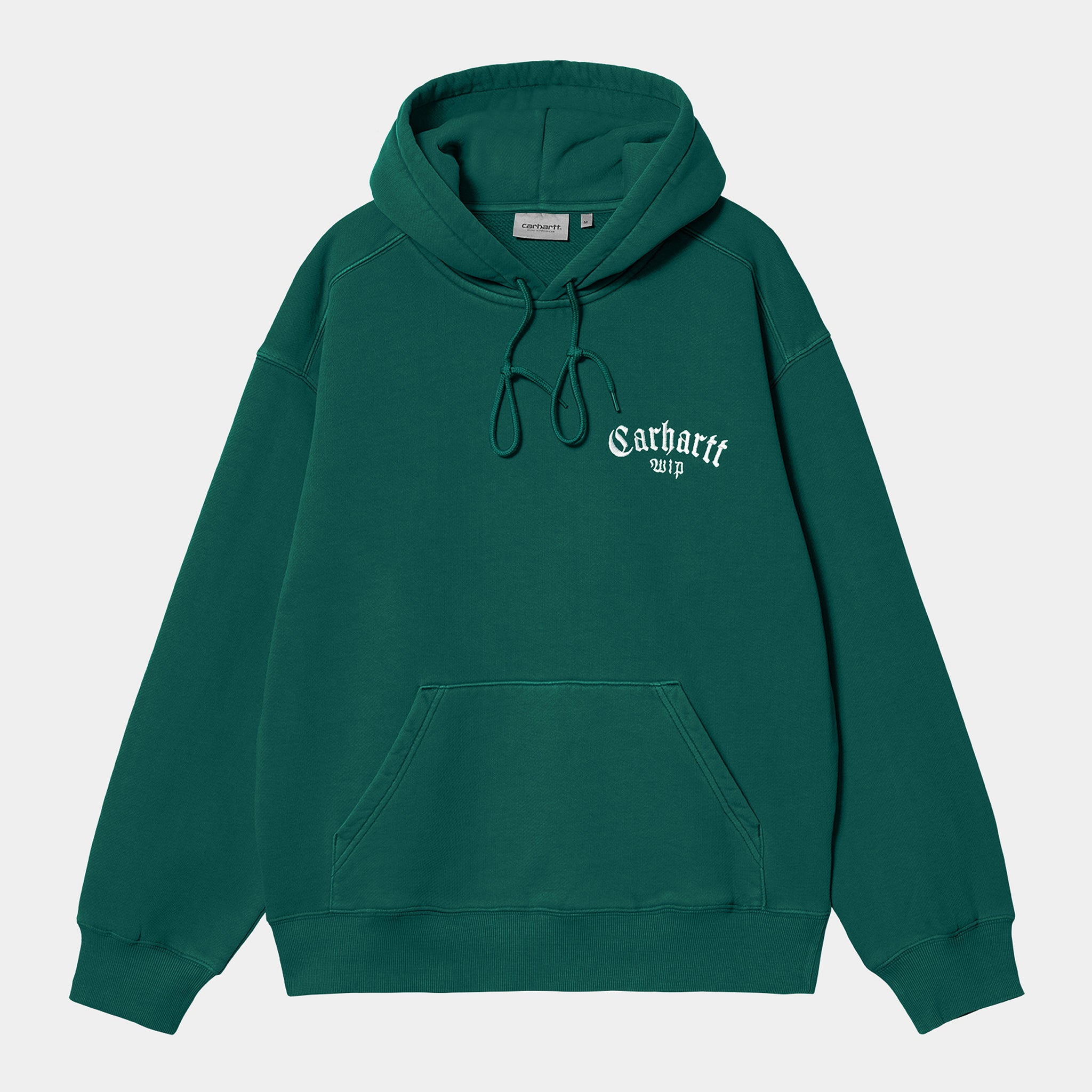 Carhartt WIP Hooded Onyx Script (Chervil / White)