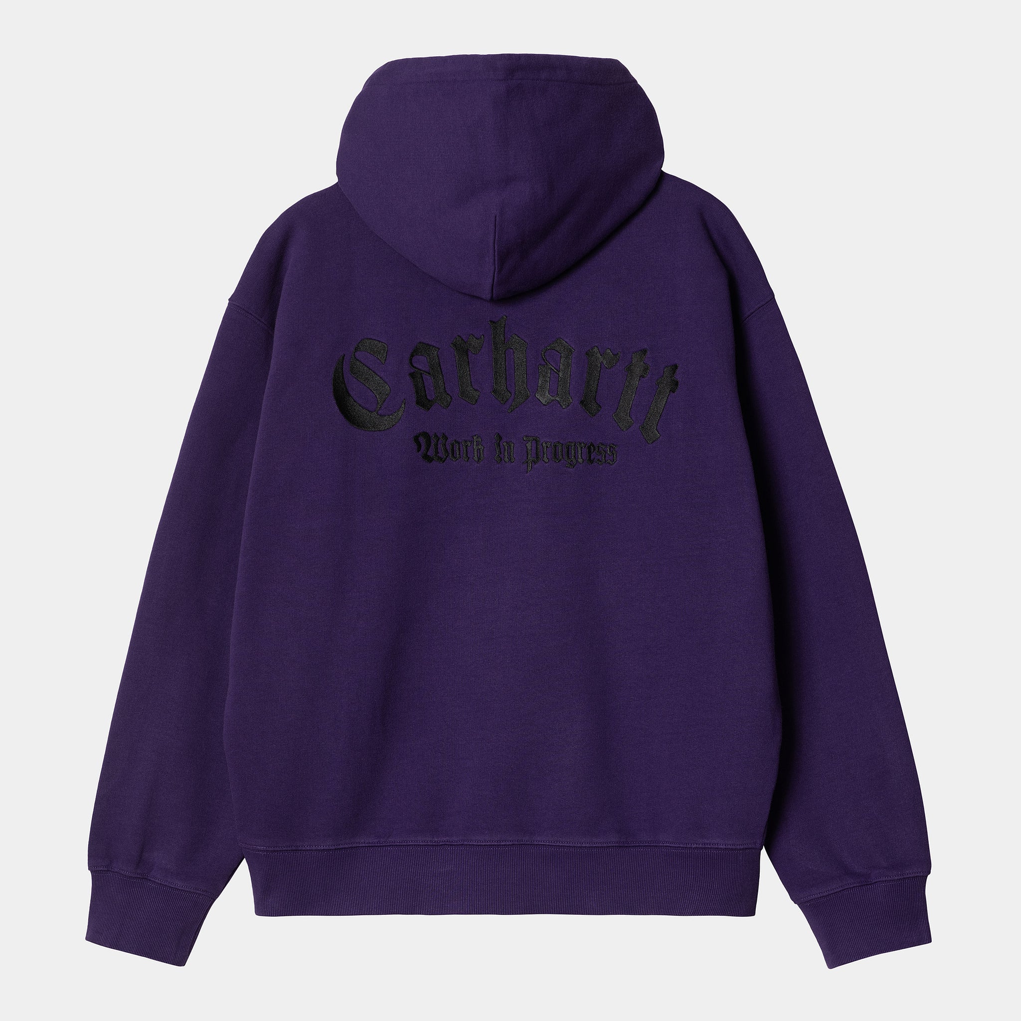 Carhartt WIP Hooded Onyx Script Sweat (Tyrian,Black)