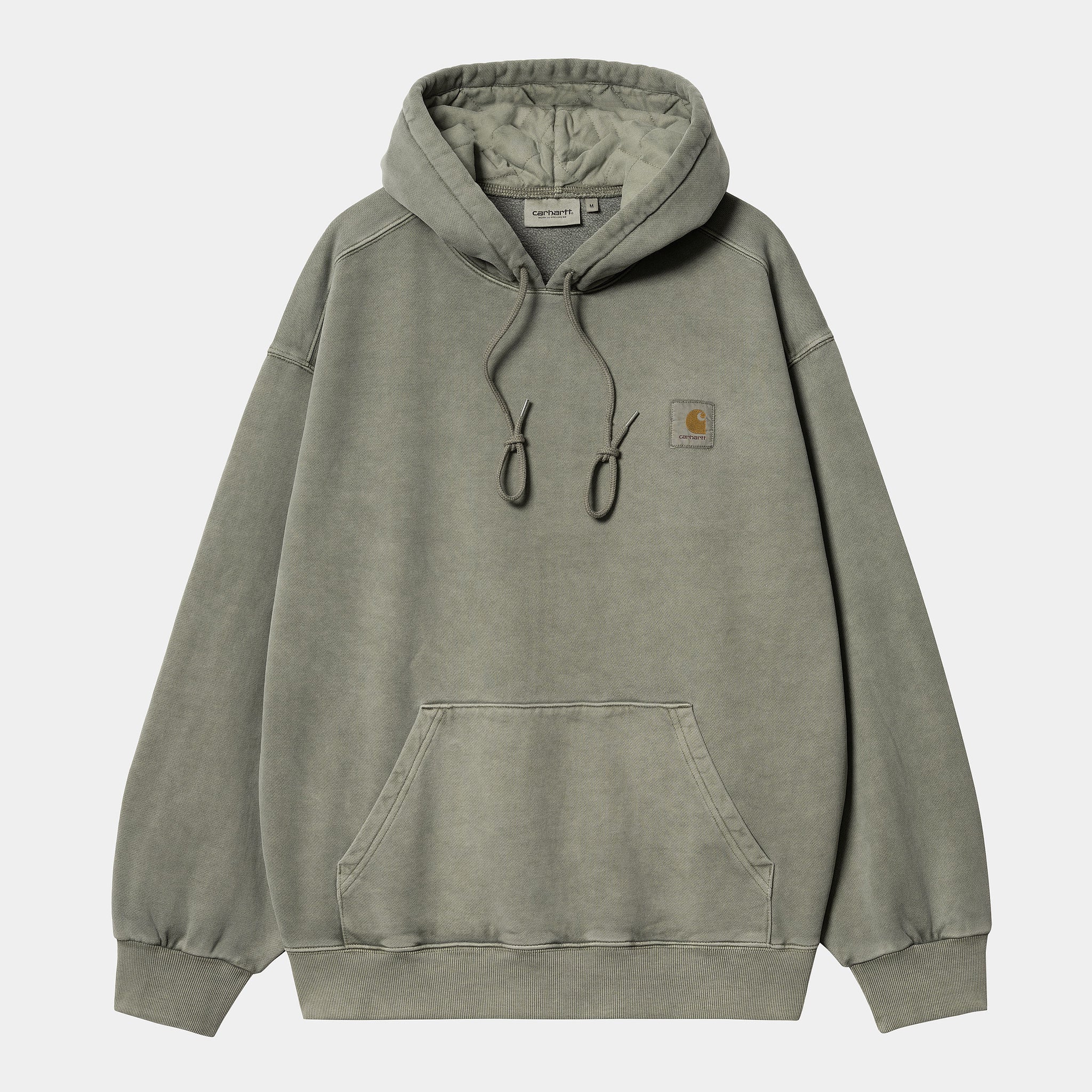 Carhartt WIP Hooded Vista Sweat (Smoke Green garment dyed)