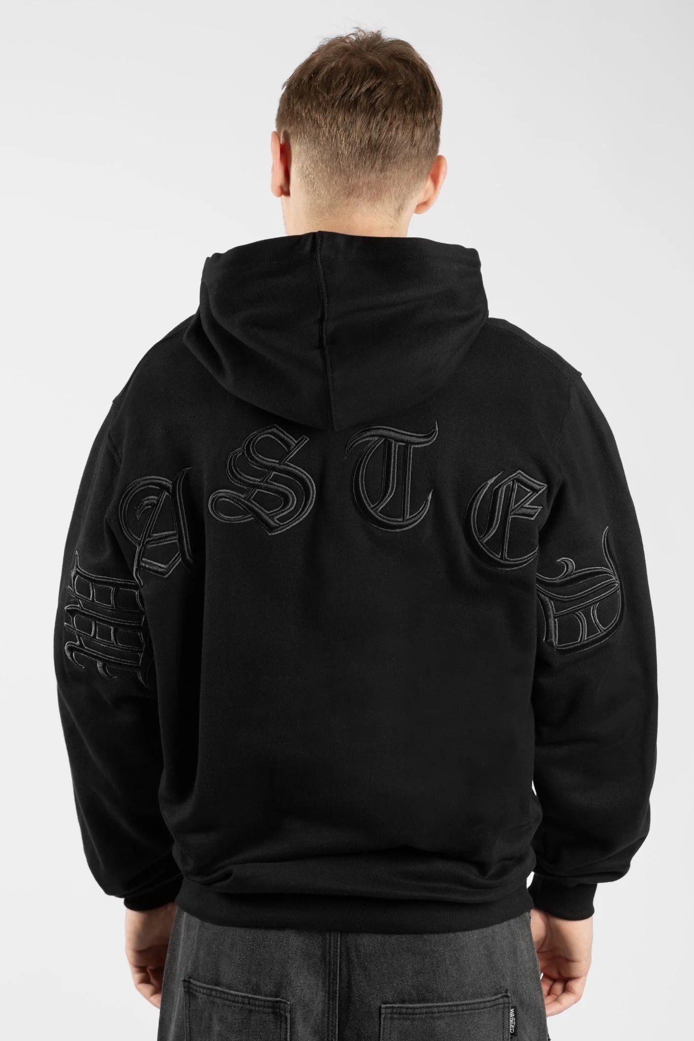 Kingdom Curve Zip Hoodie (Black)