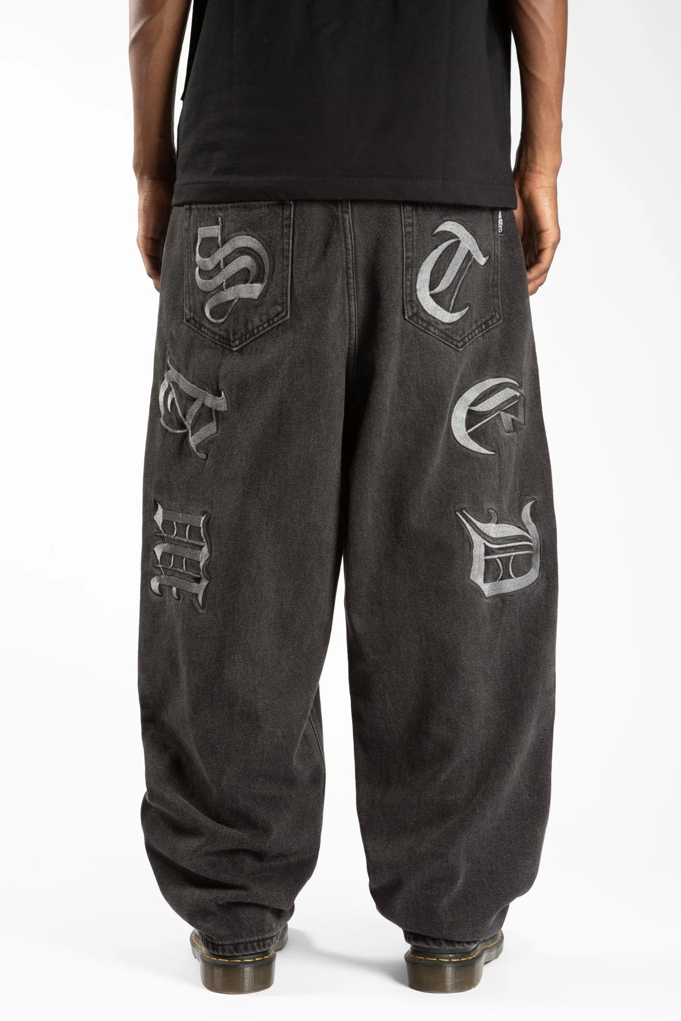 Kingdom Curve Casper Pant (Black)