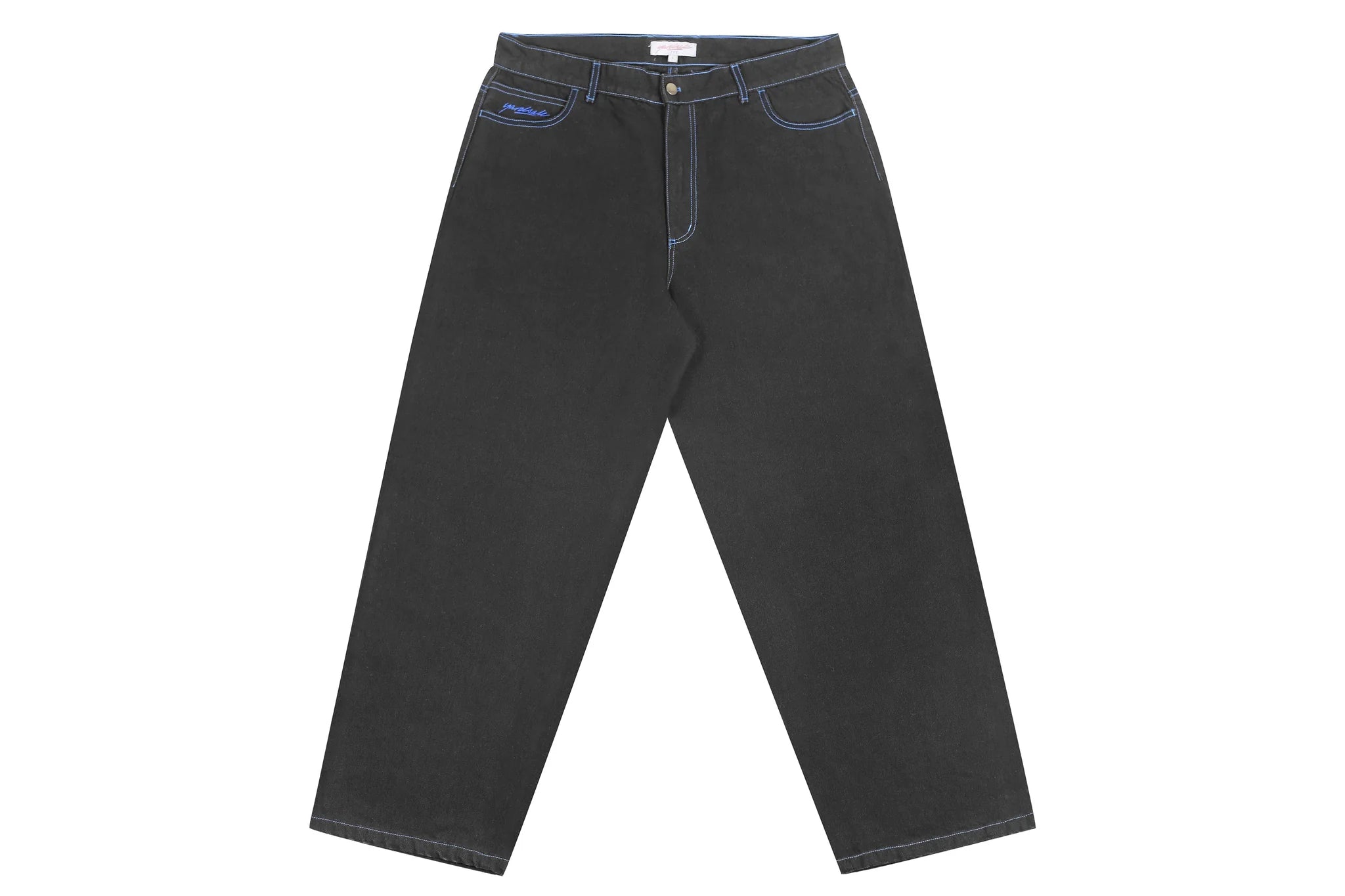 Goblin Jeans (Black/Blue)