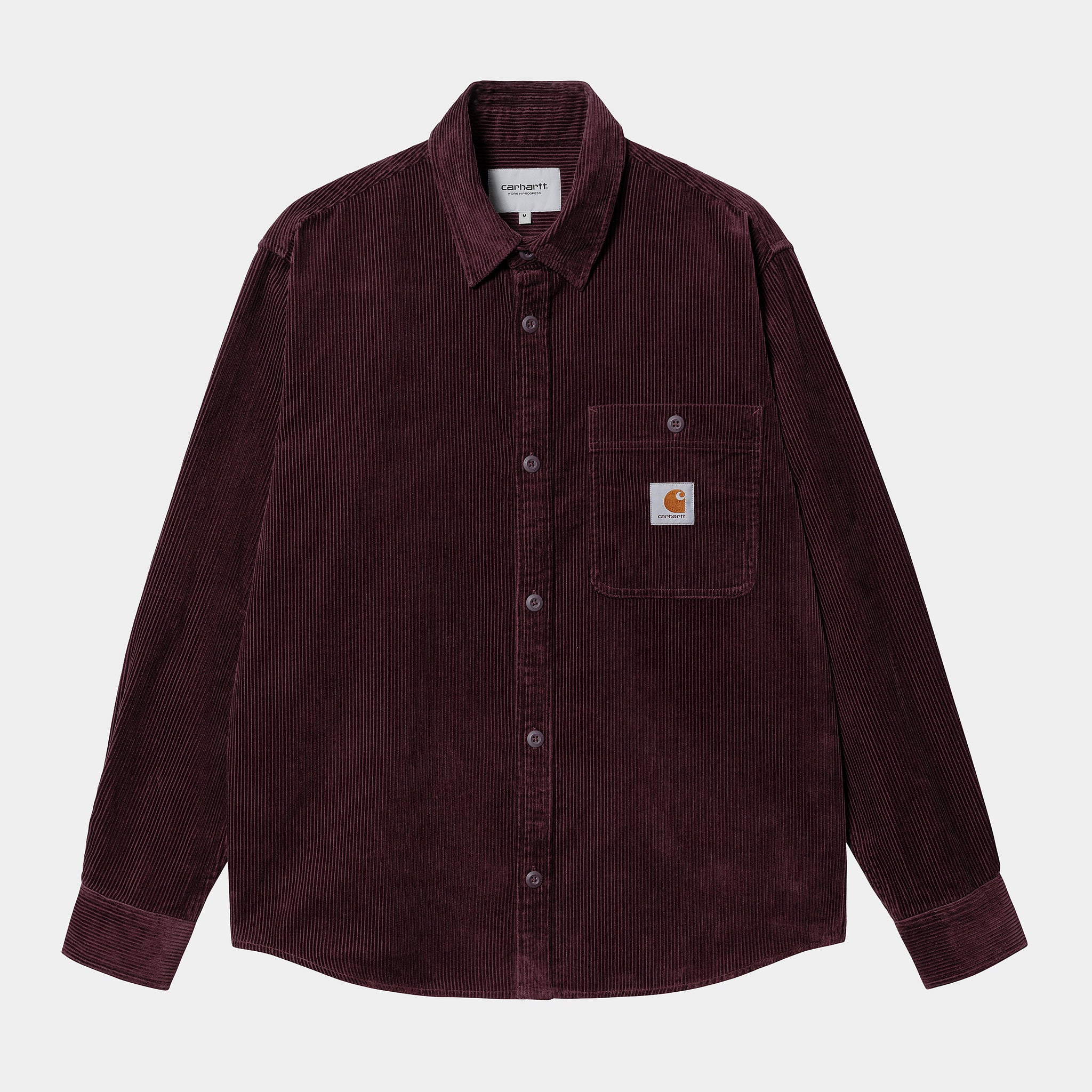 Carhartt WIP L/S Flint Shirt (Amarone rinsed)