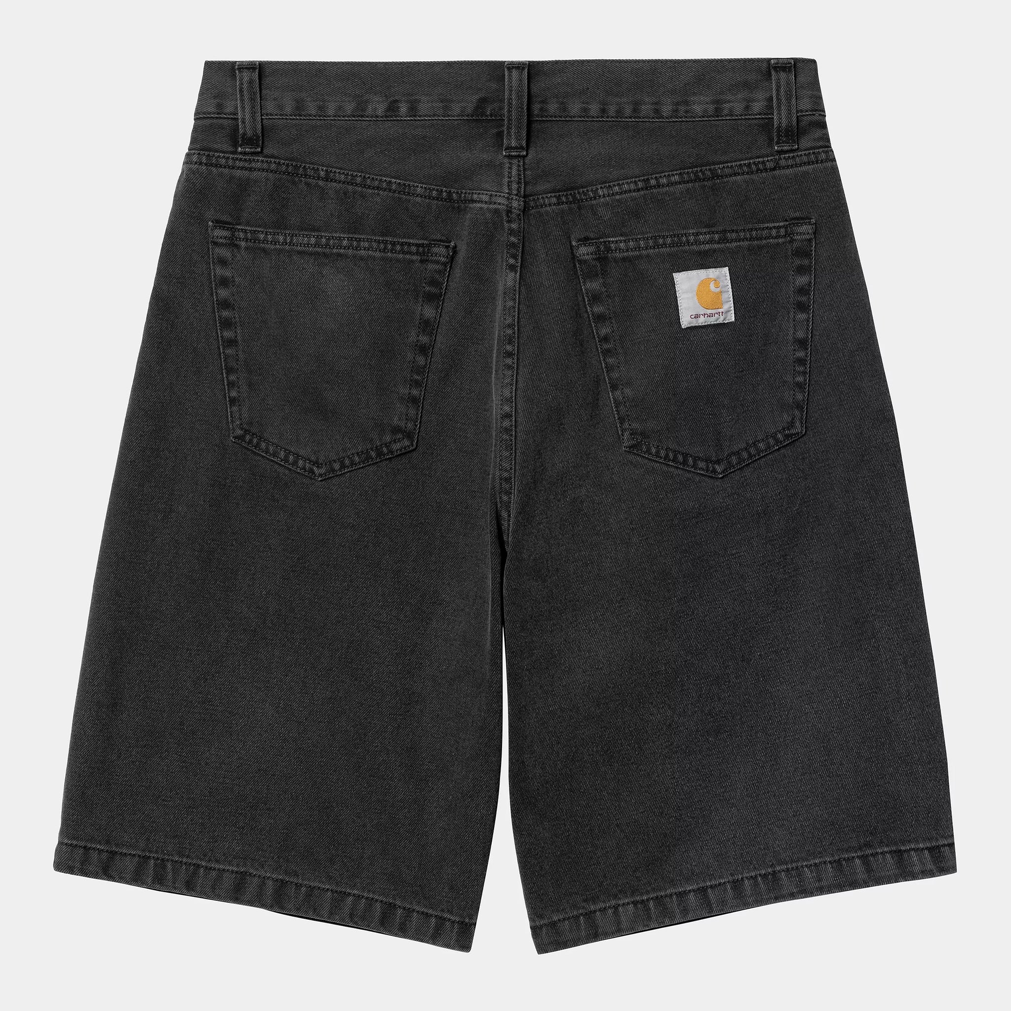 Landon Short Black heavy stone wash