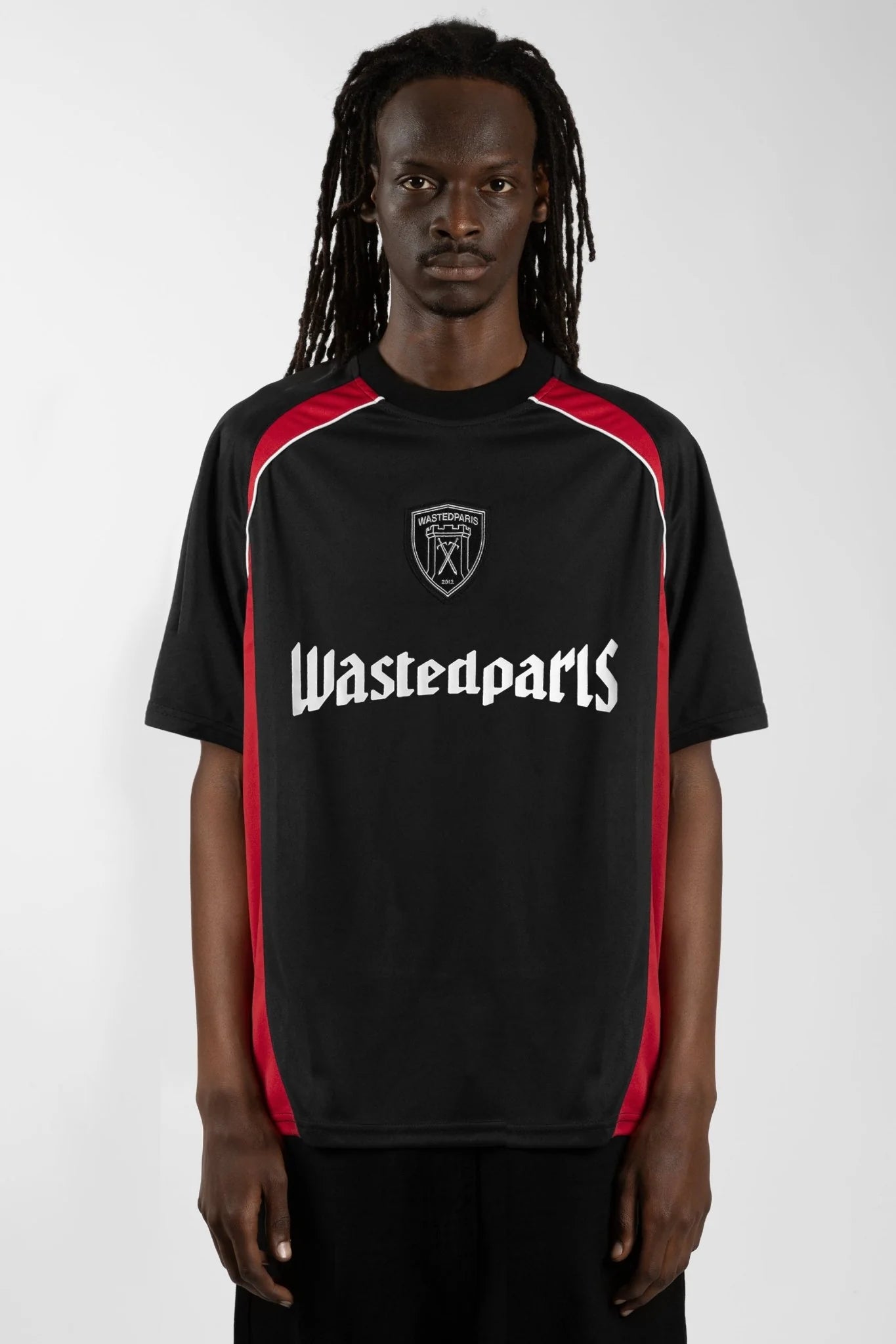 Wasted Paris Rain Football Shirt (Black)