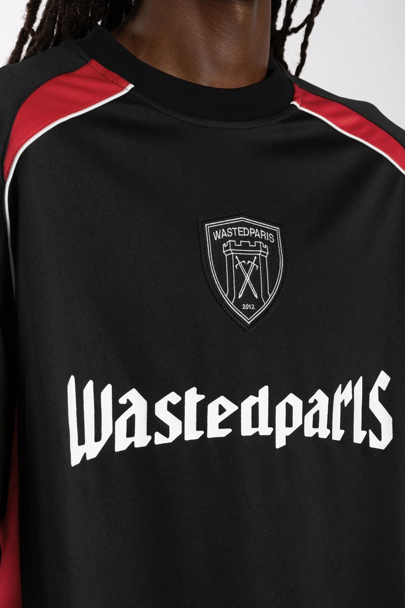 Wasted Paris Rain Football Shirt (Black)