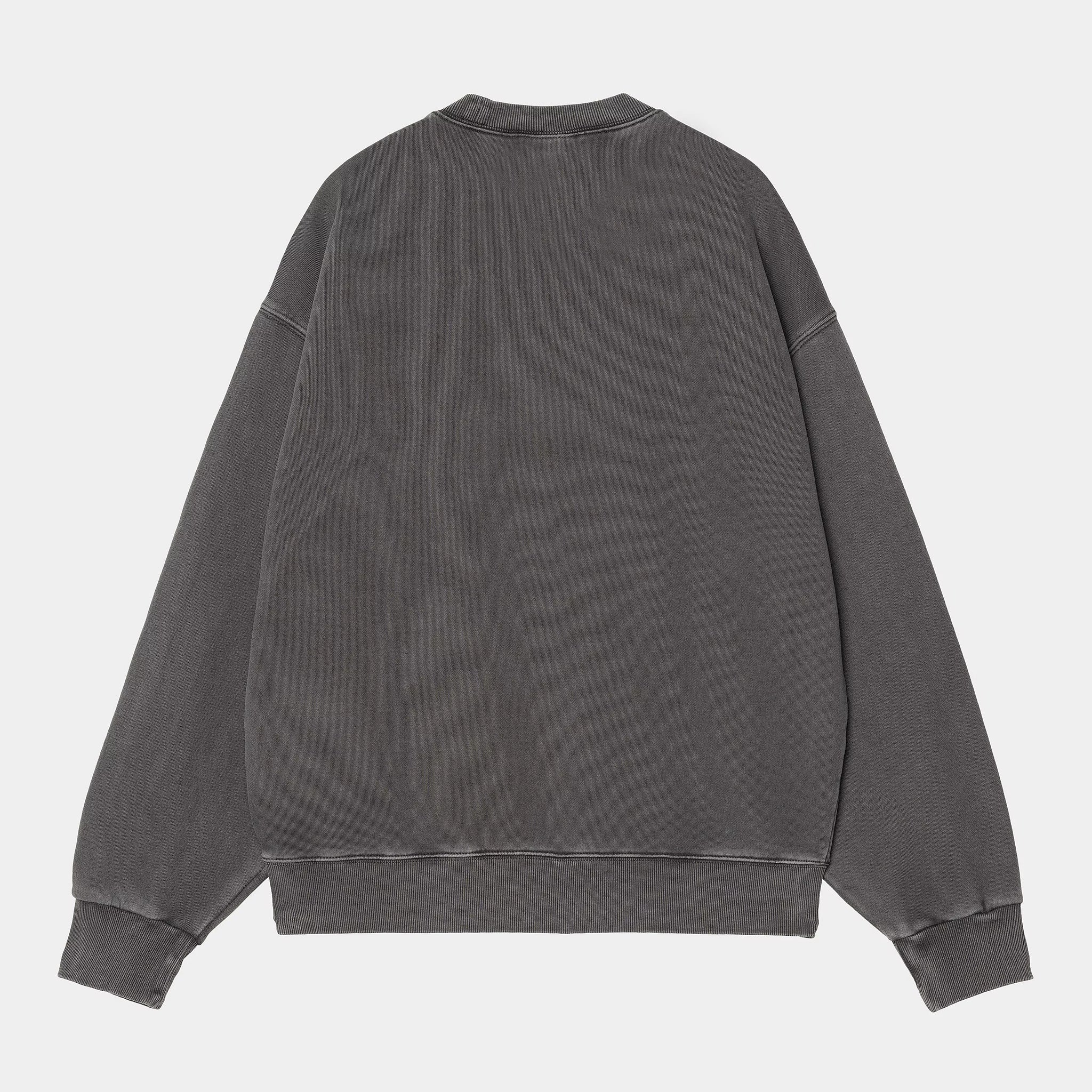 Nelson Sweat Graphite garment dyed