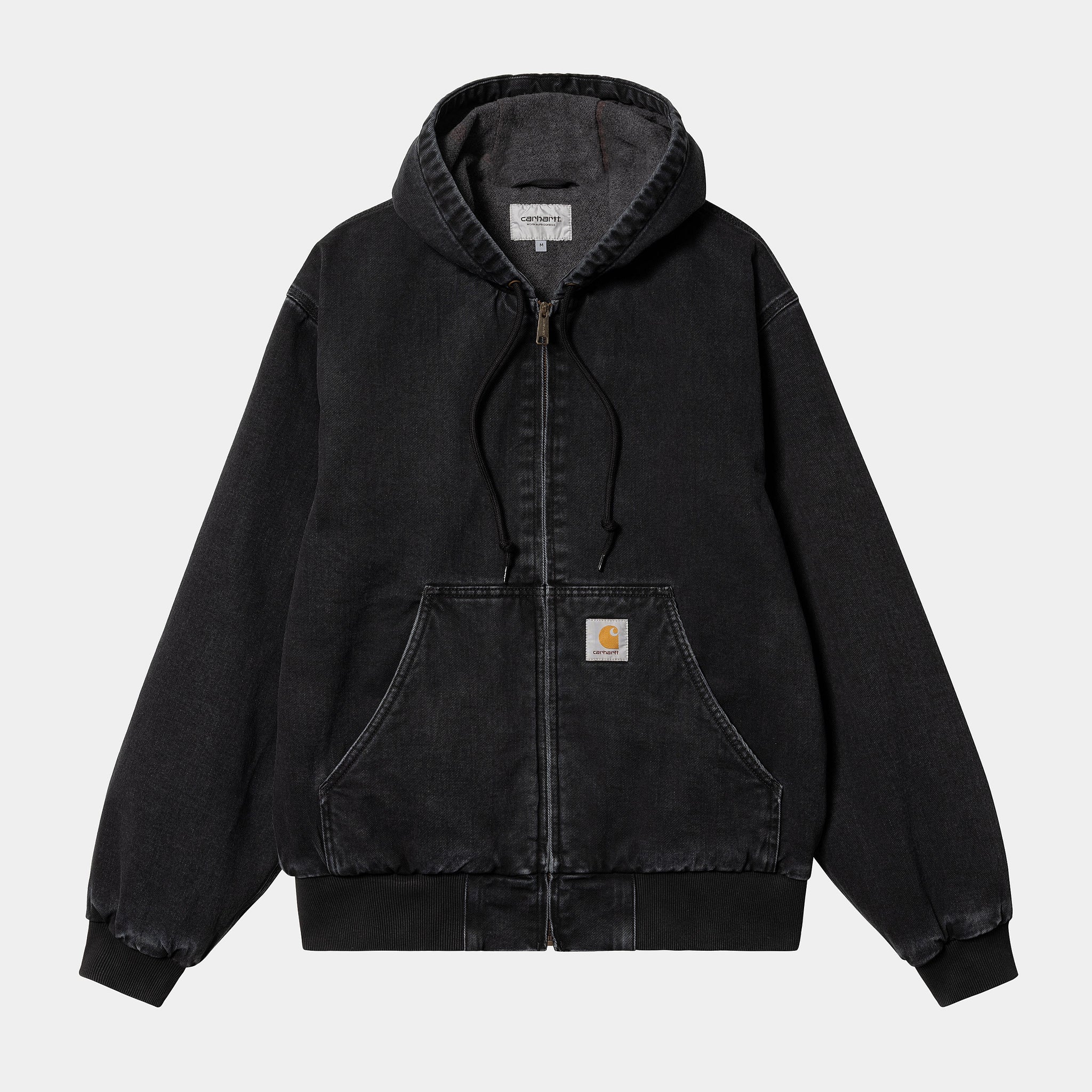 Carhartt WIP OG Active Jacket (Black stone washed)