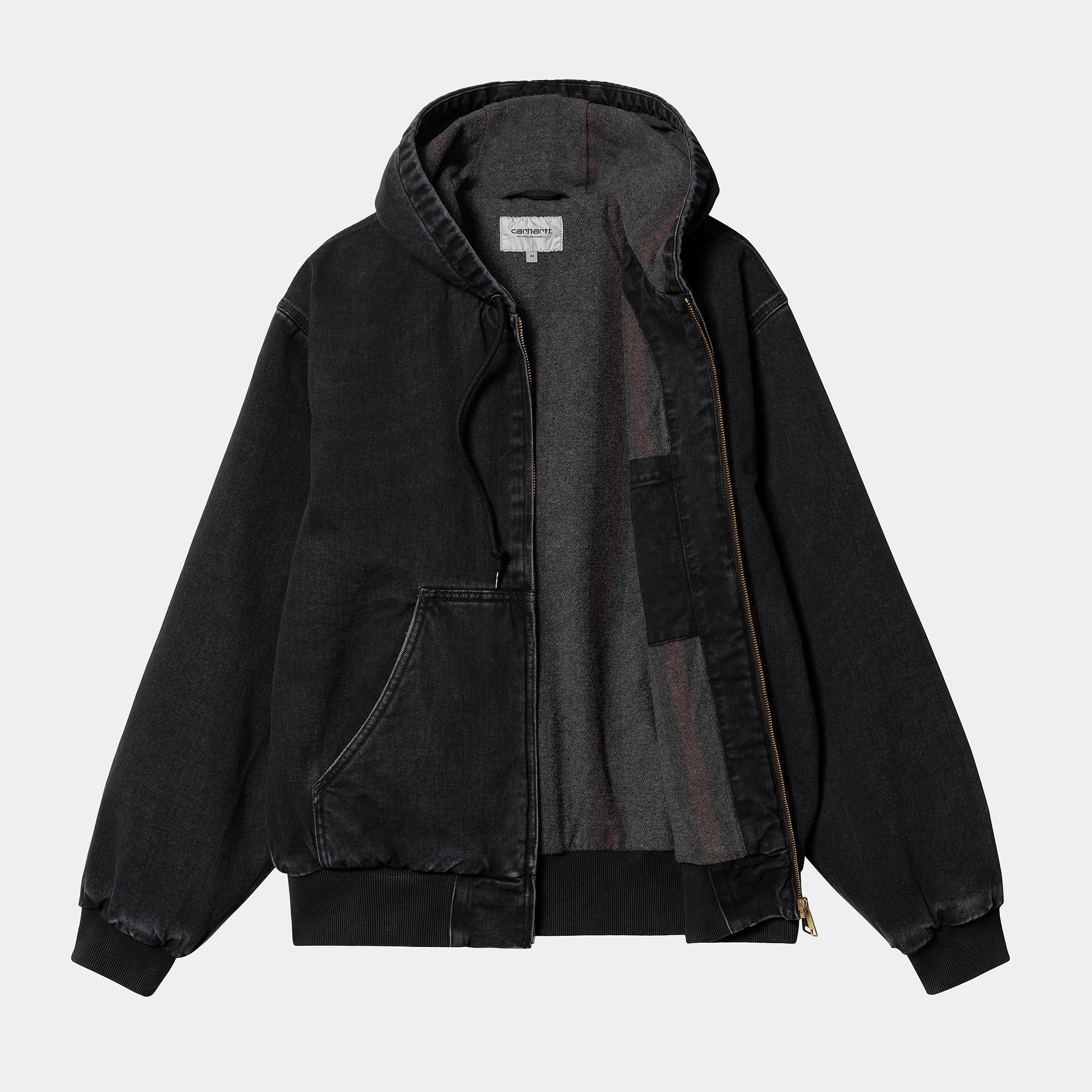 Carhartt WIP OG Active Jacket (Black stone washed)