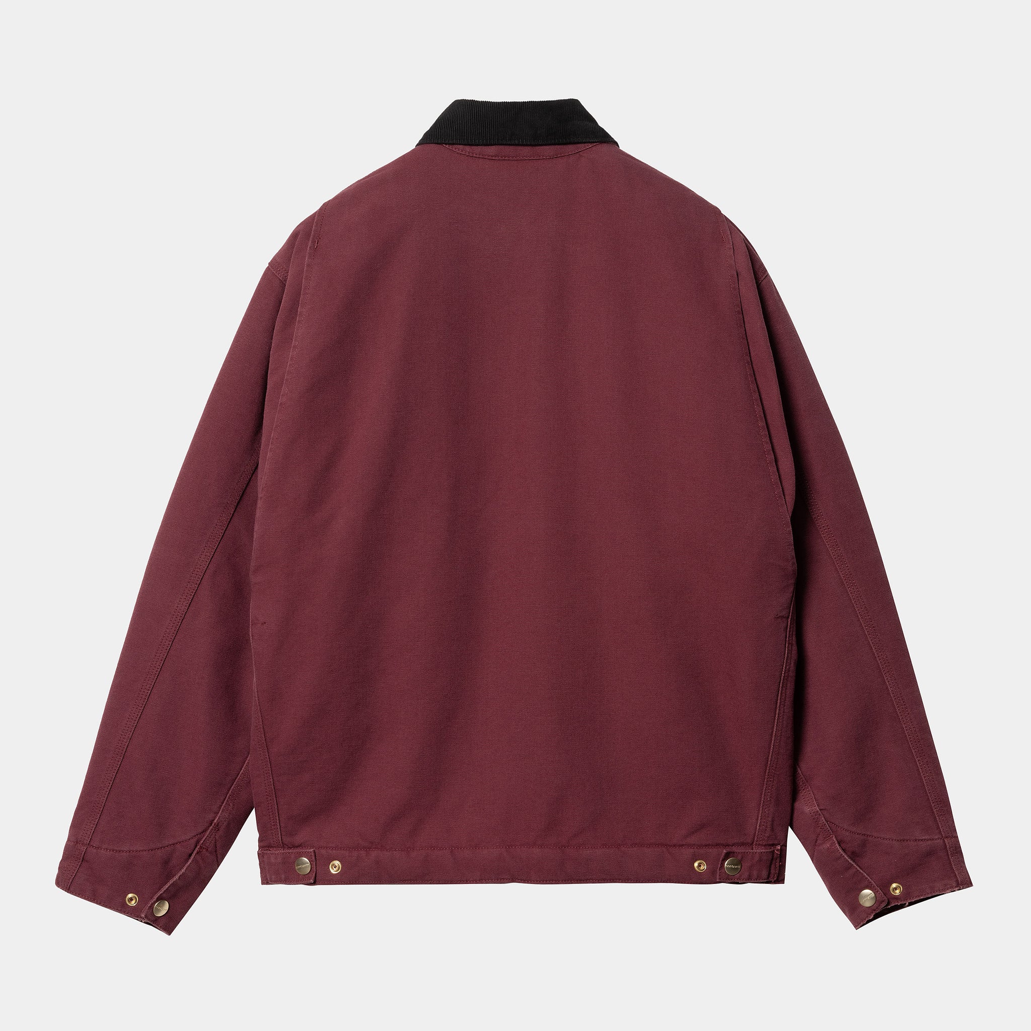 Carhartt WIP OG Detroit Jacket Malbec / Black aged canvas