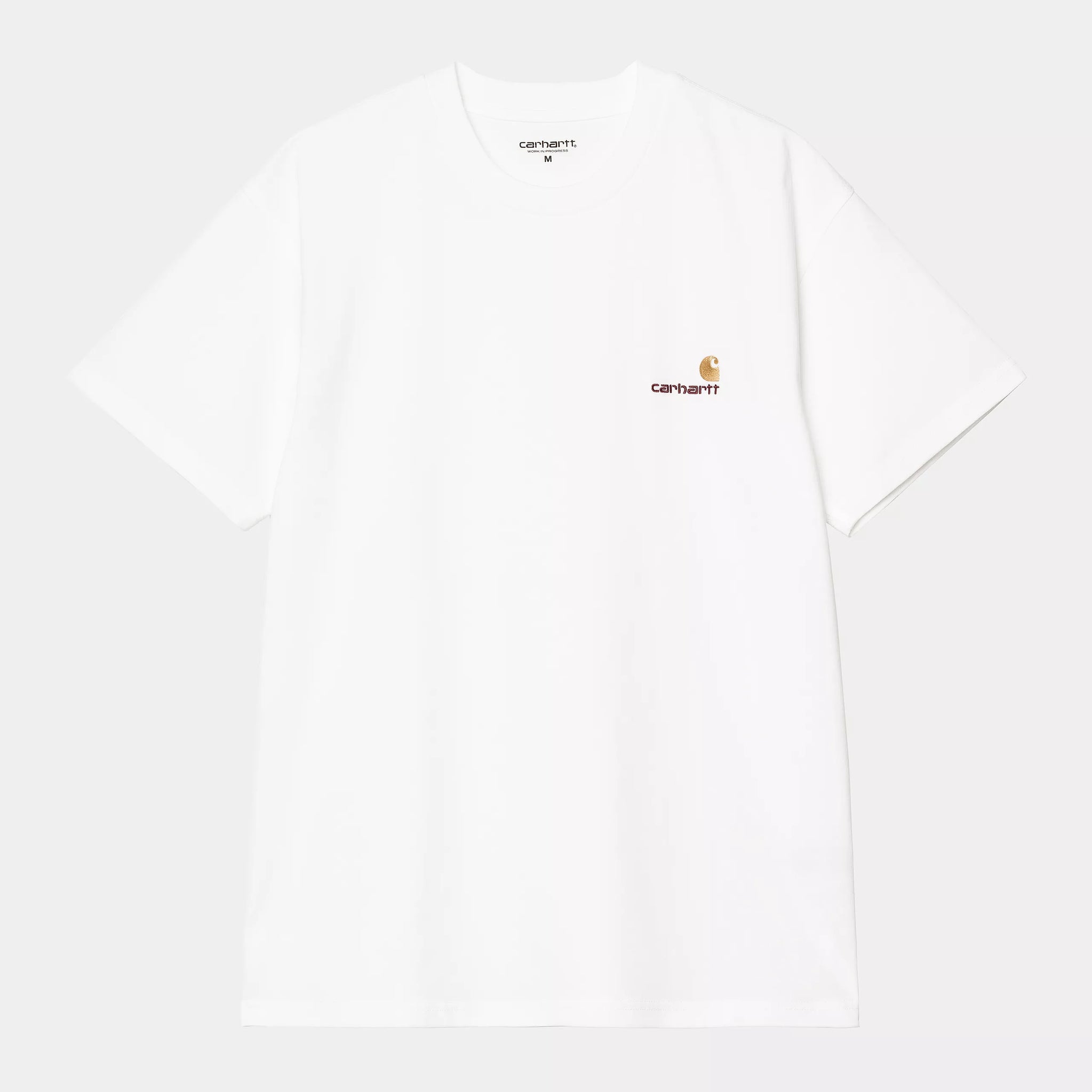 Carhartt WIP S/S American Script (White)