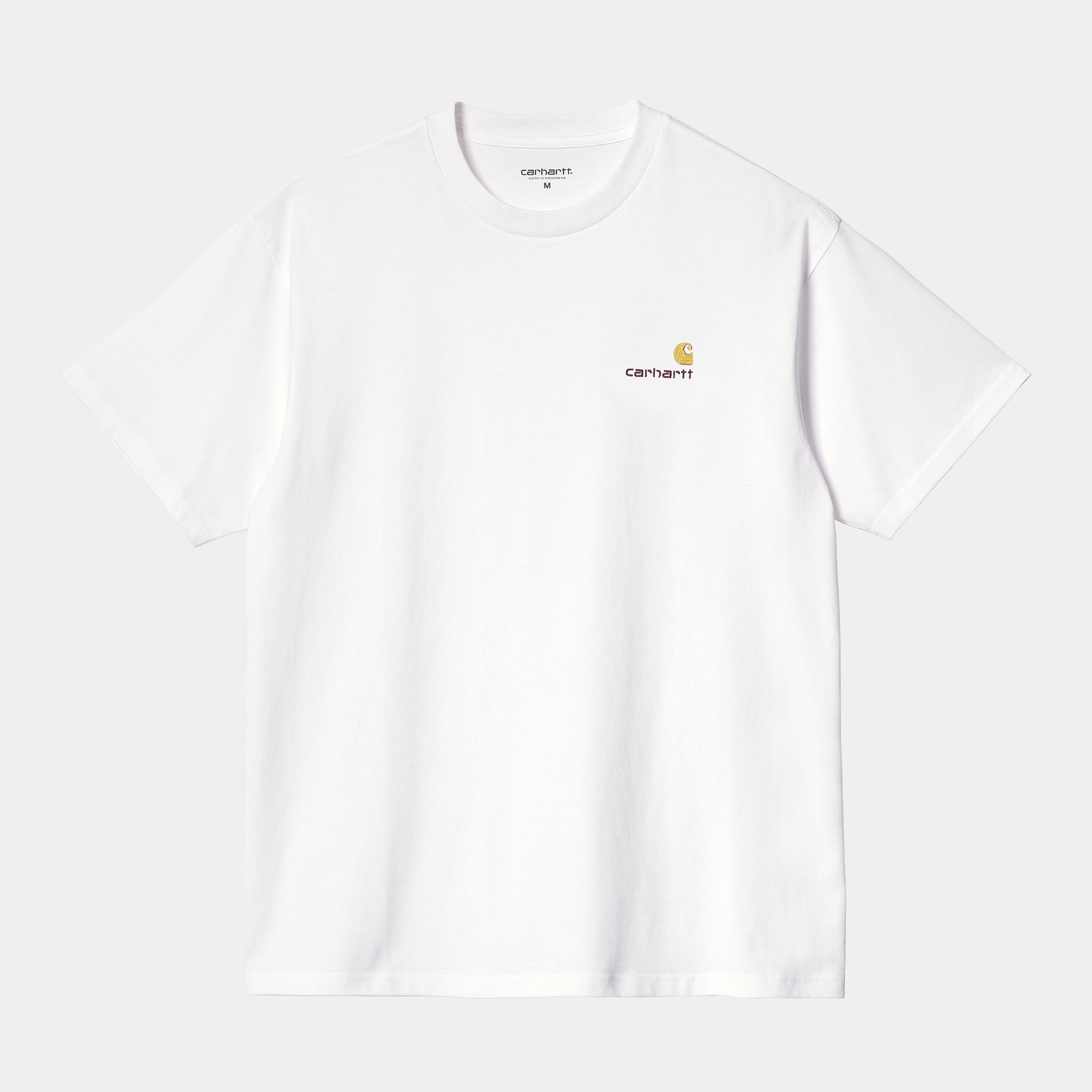 Carhartt WIP S/S American Script (White)