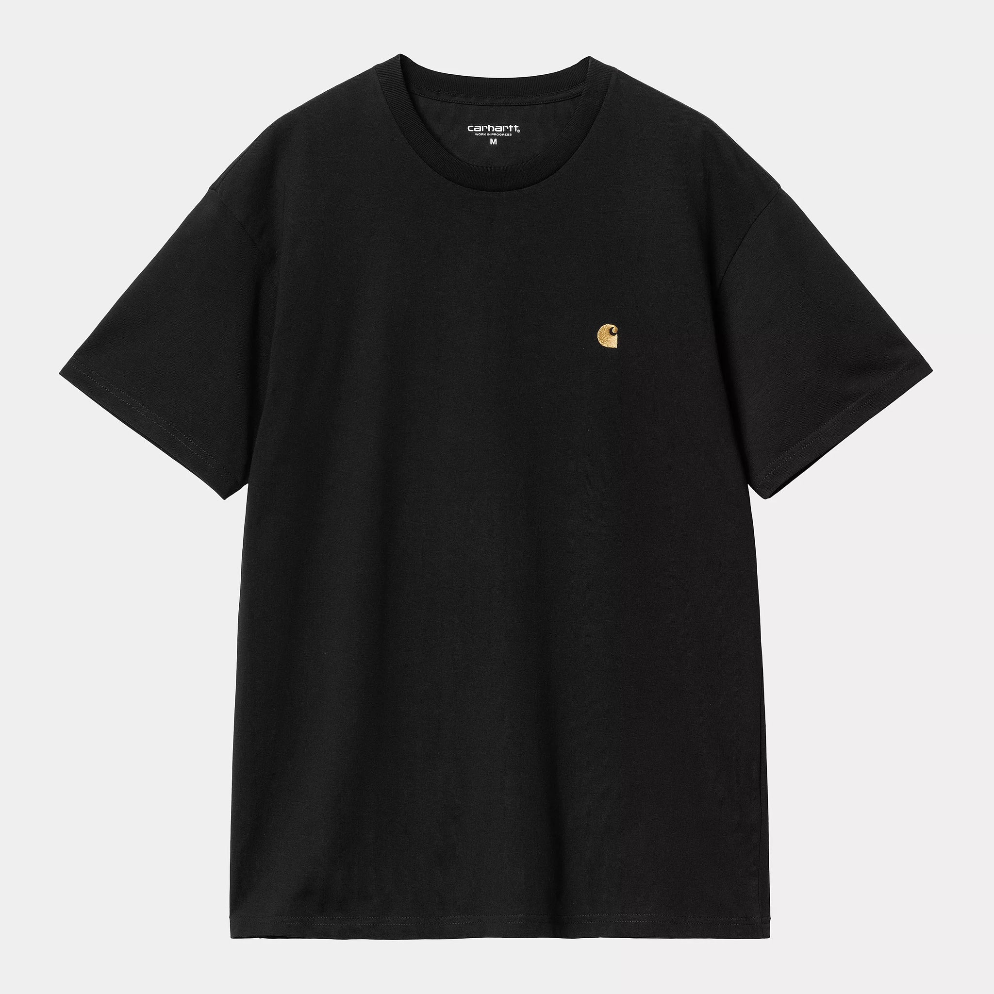 Carhartt WIP S/S Chase T-Shirt (Black / Gold)