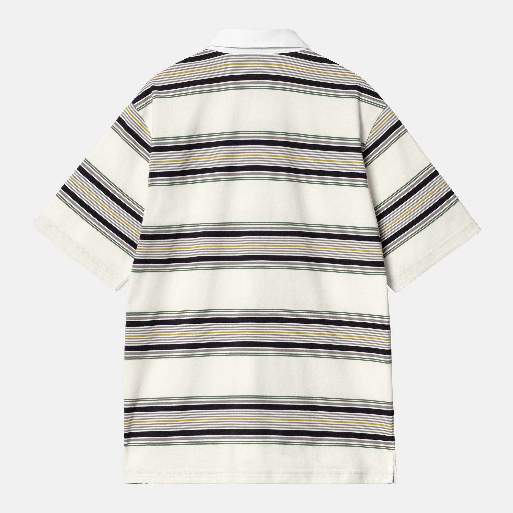 S/S Gaines Rugby Shirt (Gaines Stripe, Wax)