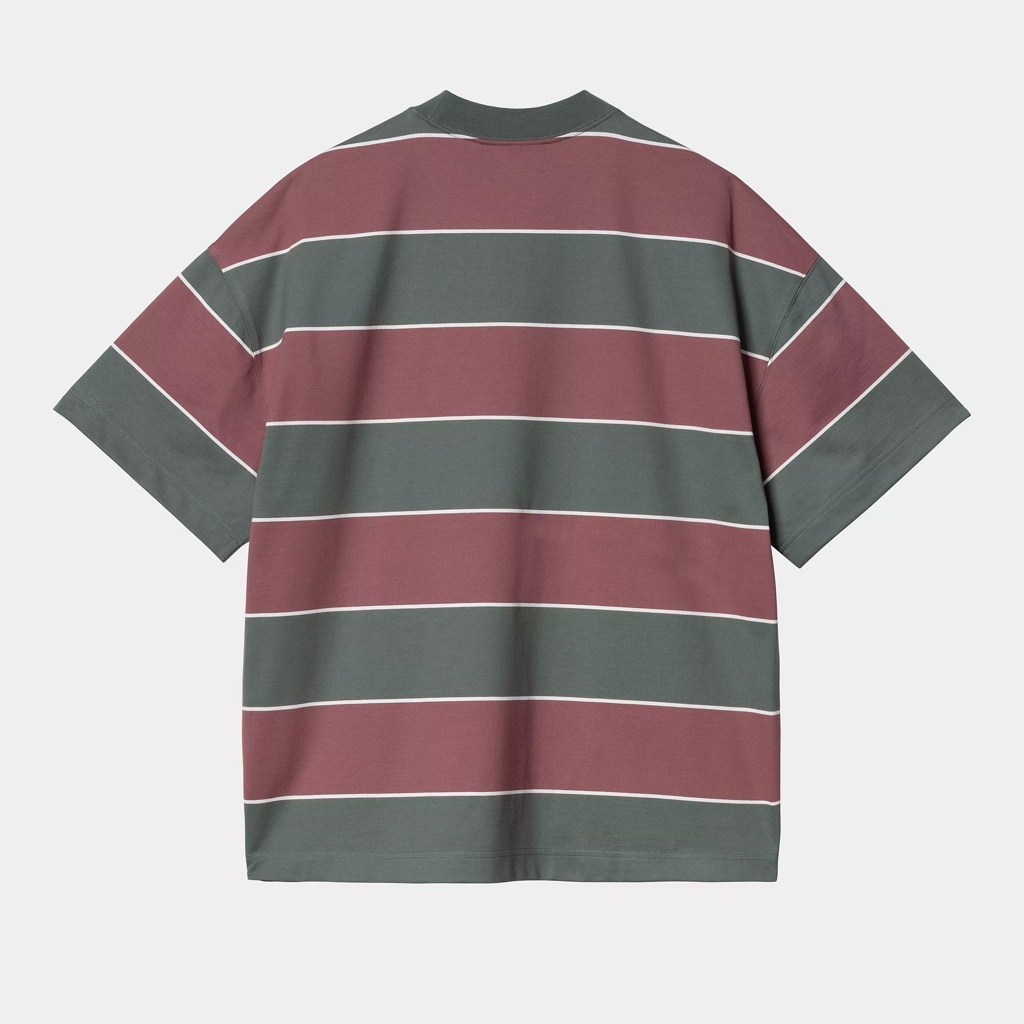 S/S Quinby T-Shirt (Quinby Stripe, Silver Pine)