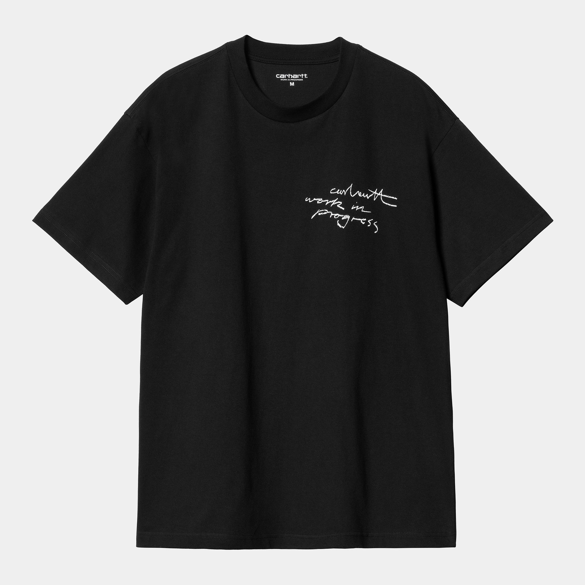 S/S WIP Pencil T-Shirt (Black/White)