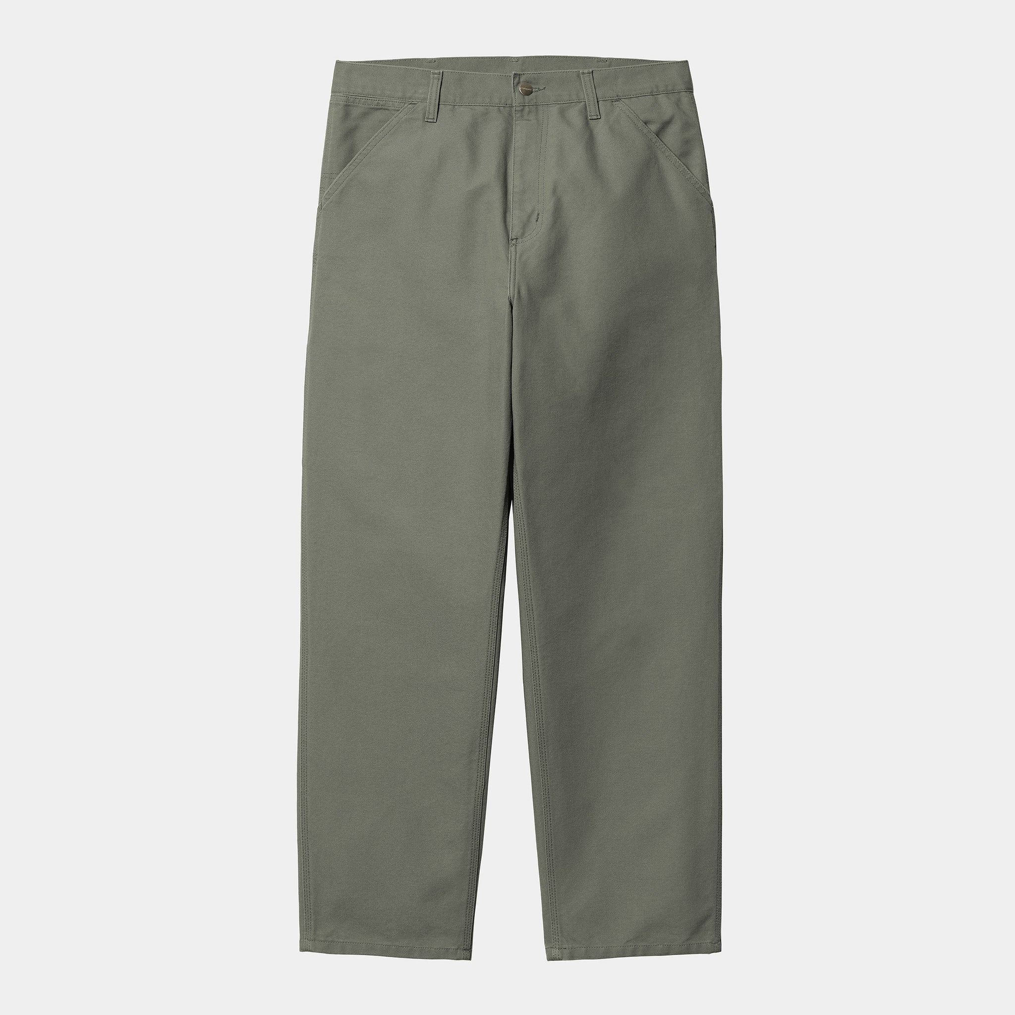 Carhartt WIP Single Knee Pant (Smoke Green rinsed)