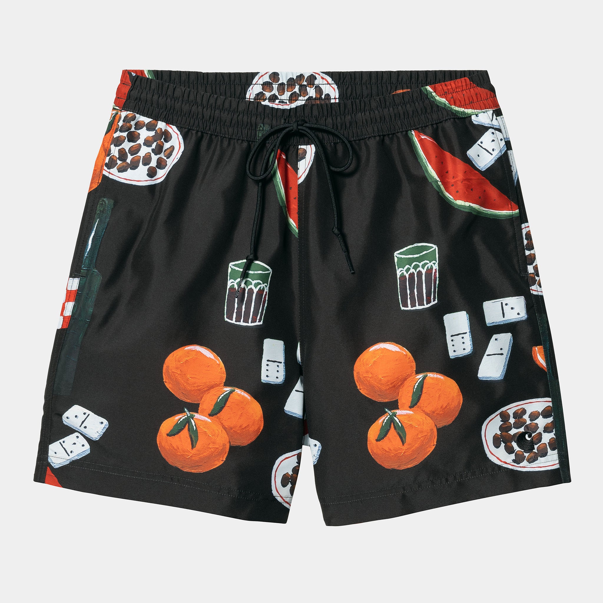 Slater Swim Trunks (Isis Maria Dinner Print,AOP Black)