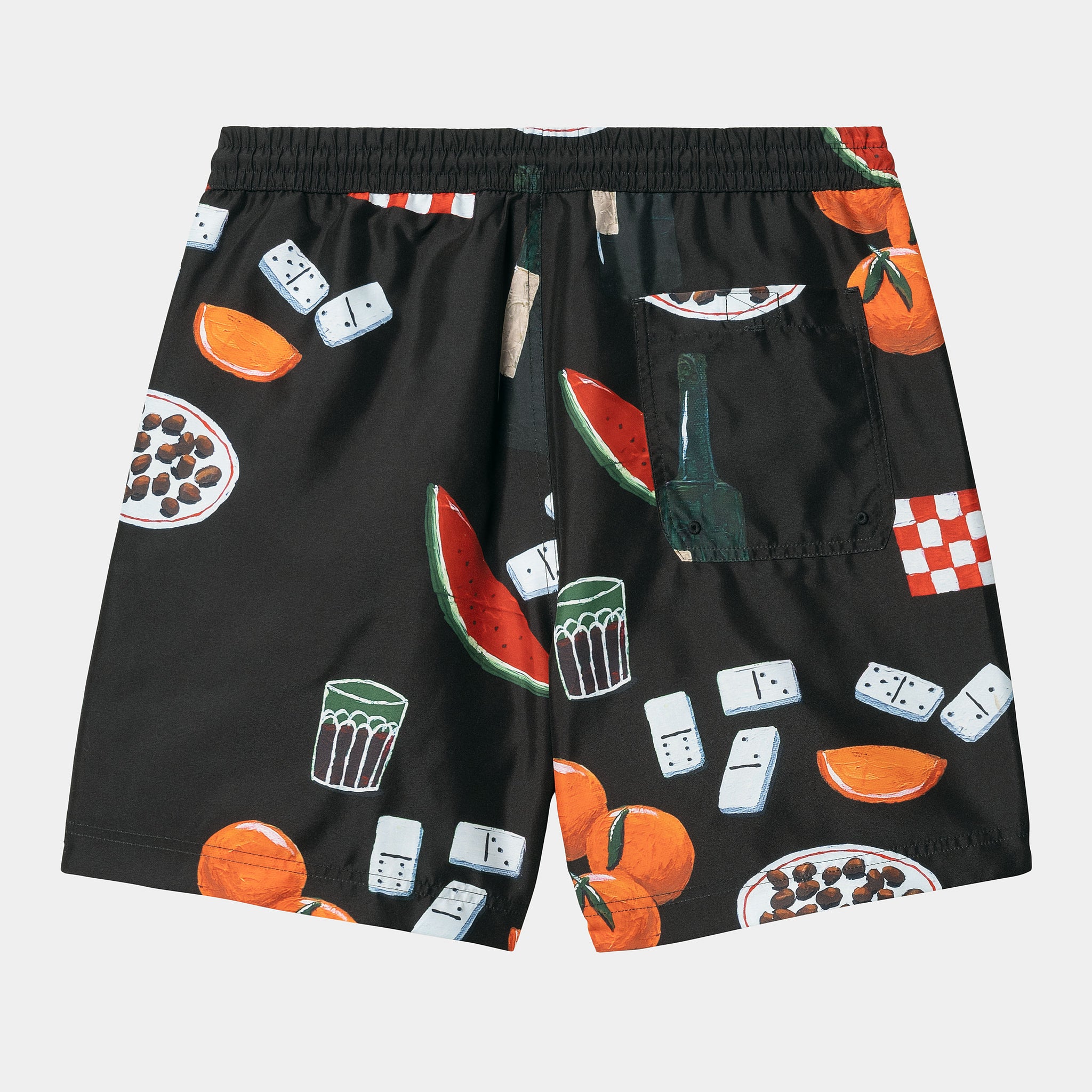 Slater Swim Trunks (Isis Maria Dinner Print,AOP Black)