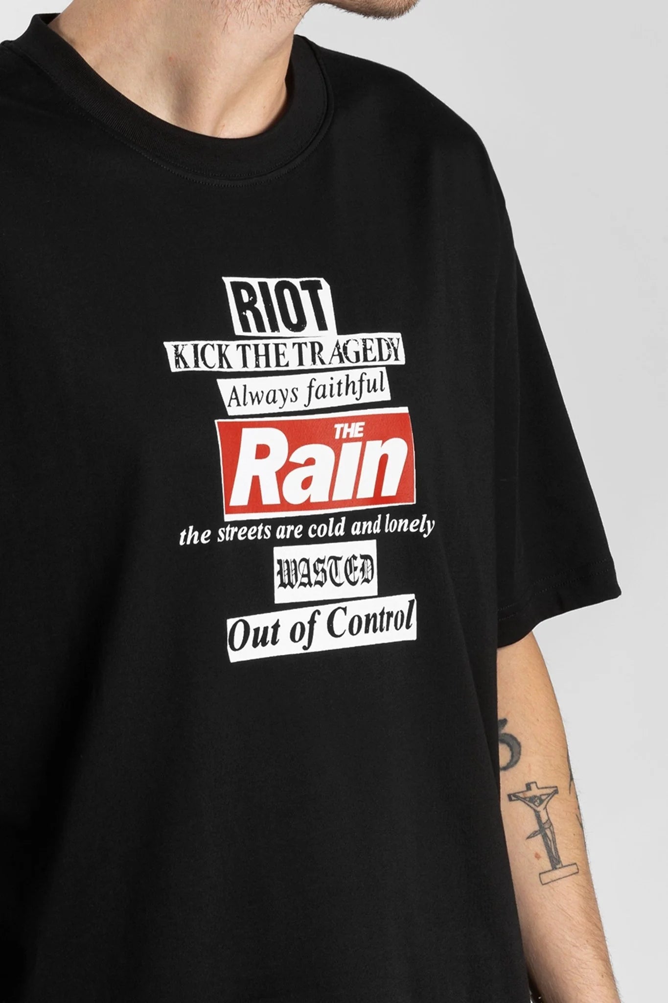 Wasted Paris Rain T-SHirt (Black)