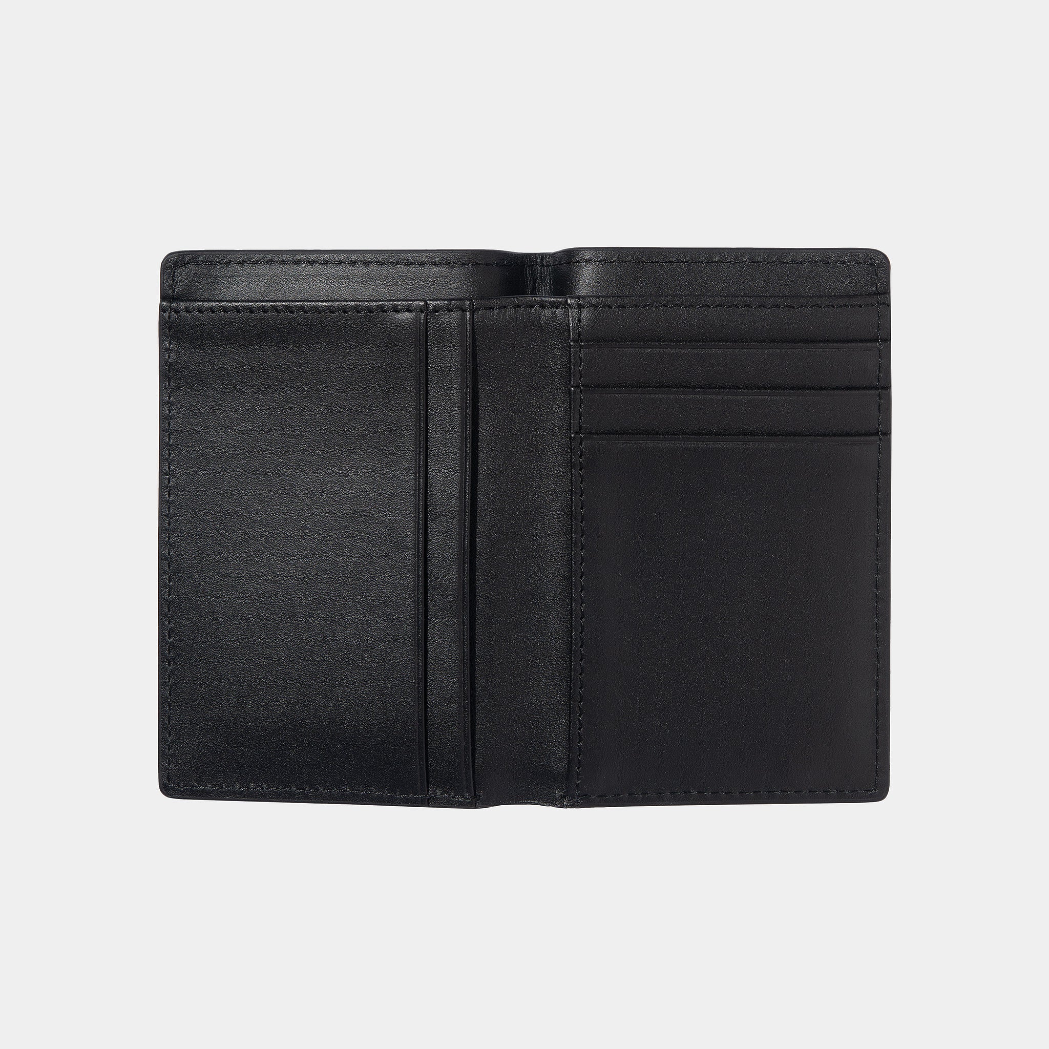 Vegas Vertical Wallet (Black / White)