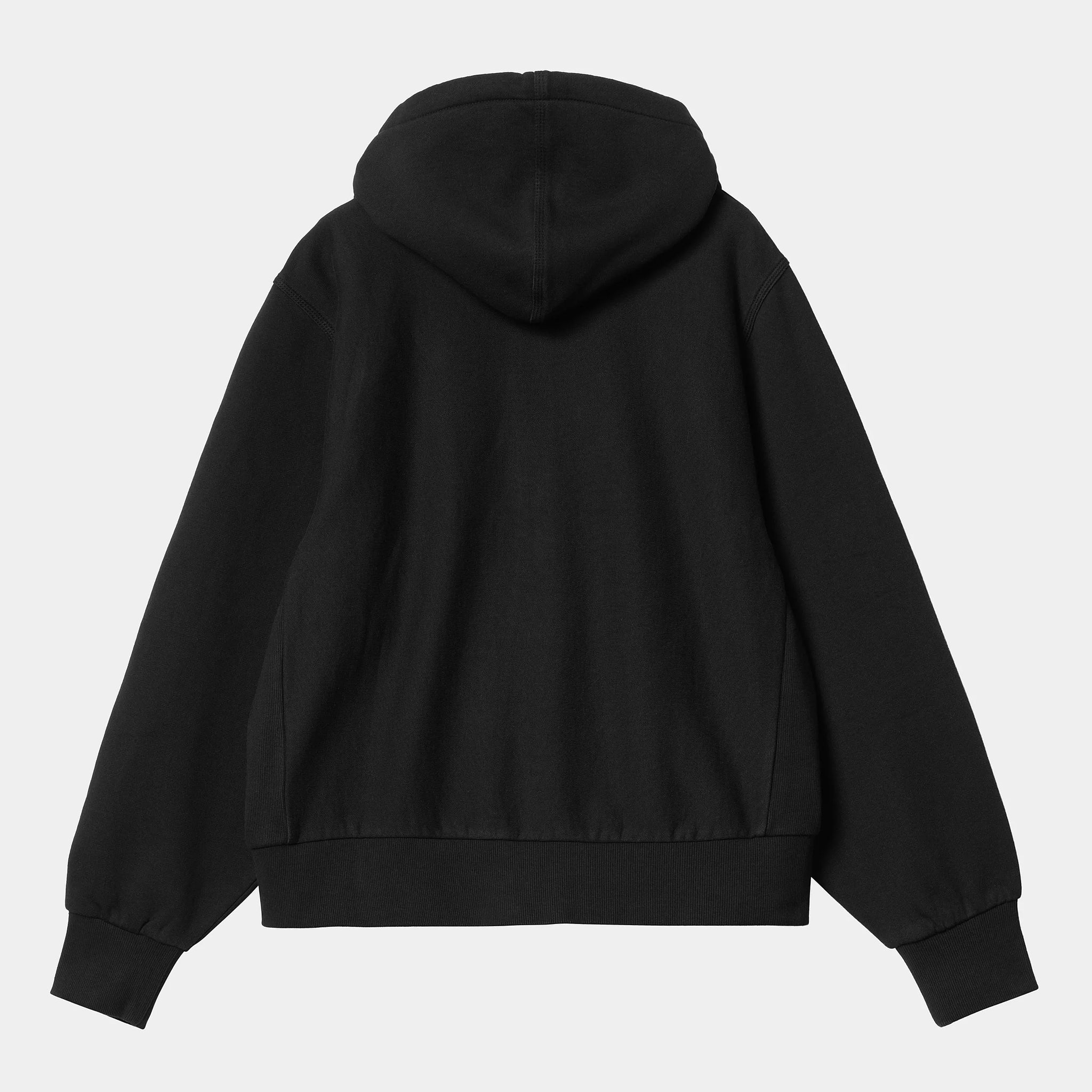 W' Hooded American Script Jacket (Black)