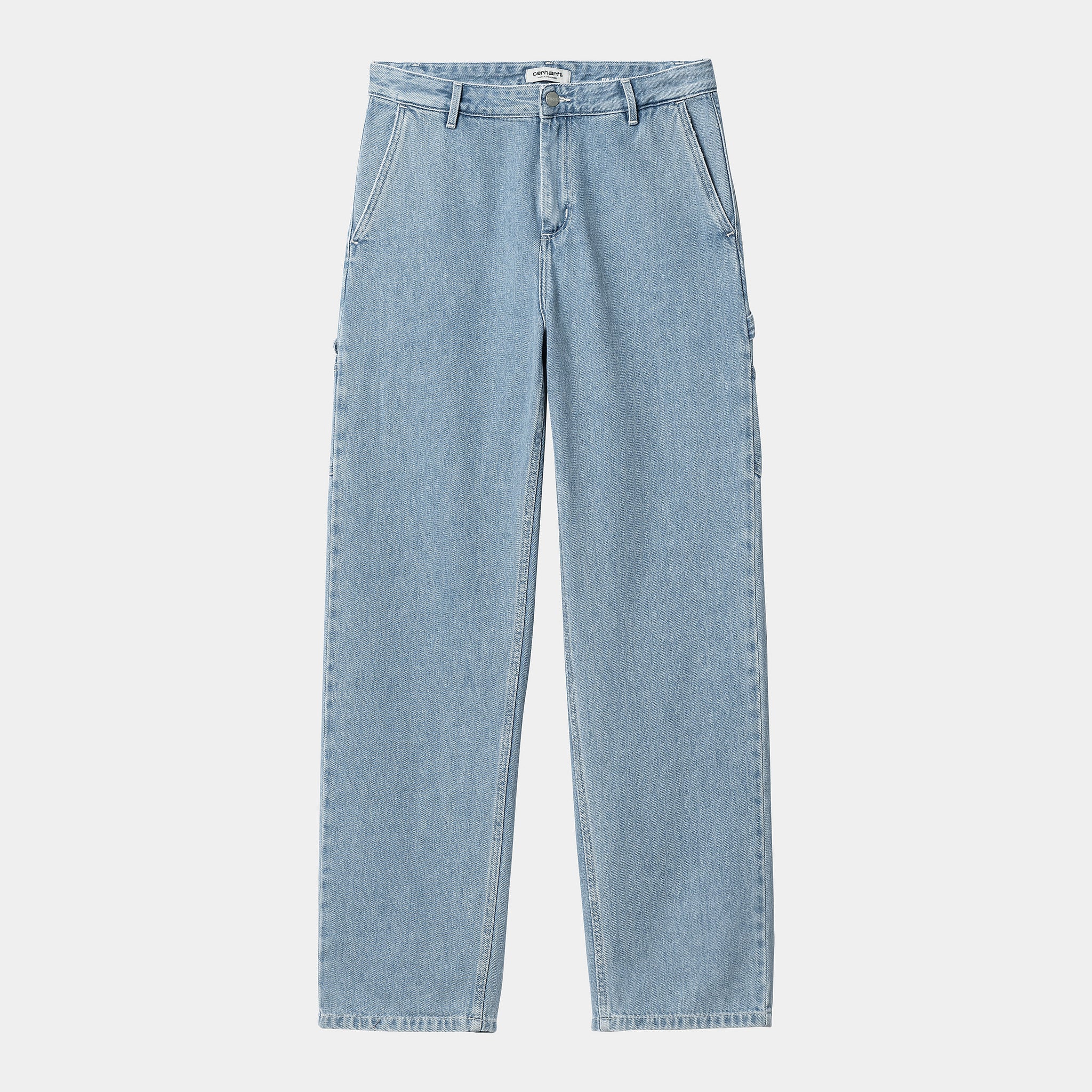 W' Pierce Pant (Blue stone bleached)