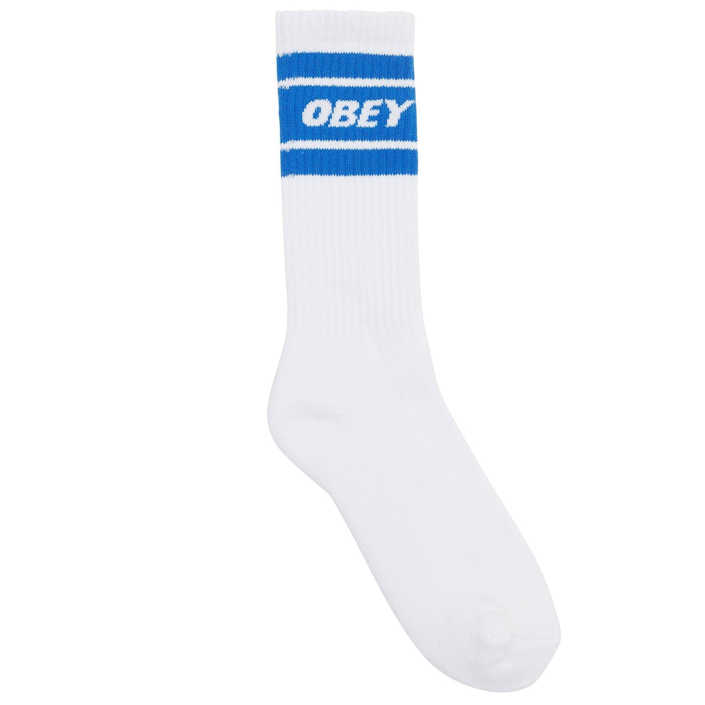 Cooper II Socks (White / Princess Blue)