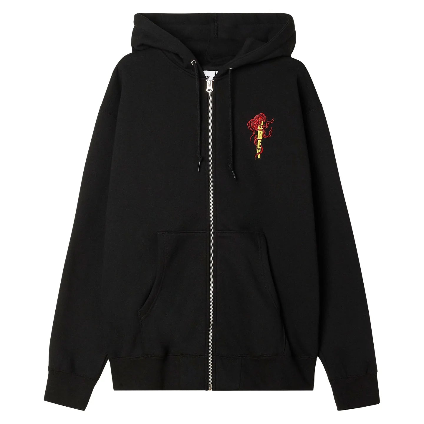 Obey Dragon Zip Hood (Black)