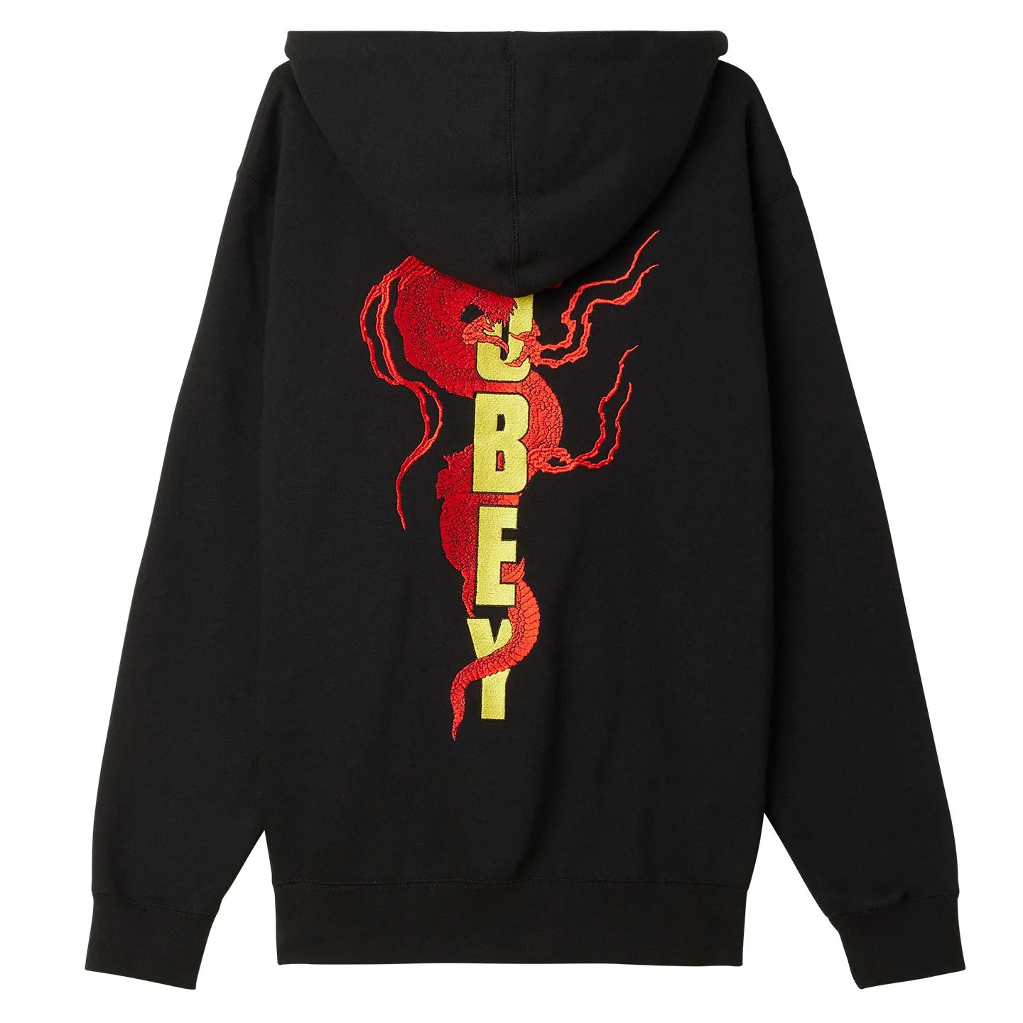 Obey Dragon Zip Hood (Black)