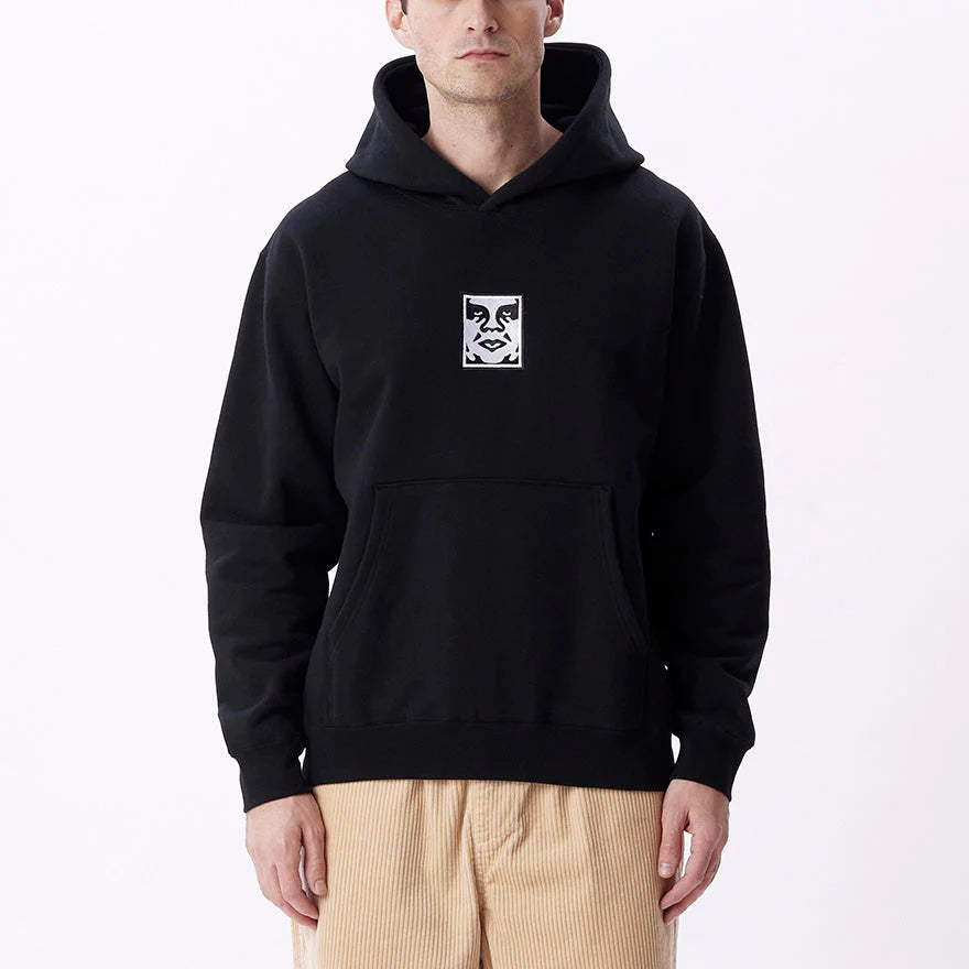 Icon Extra Heavy Hood (Black)