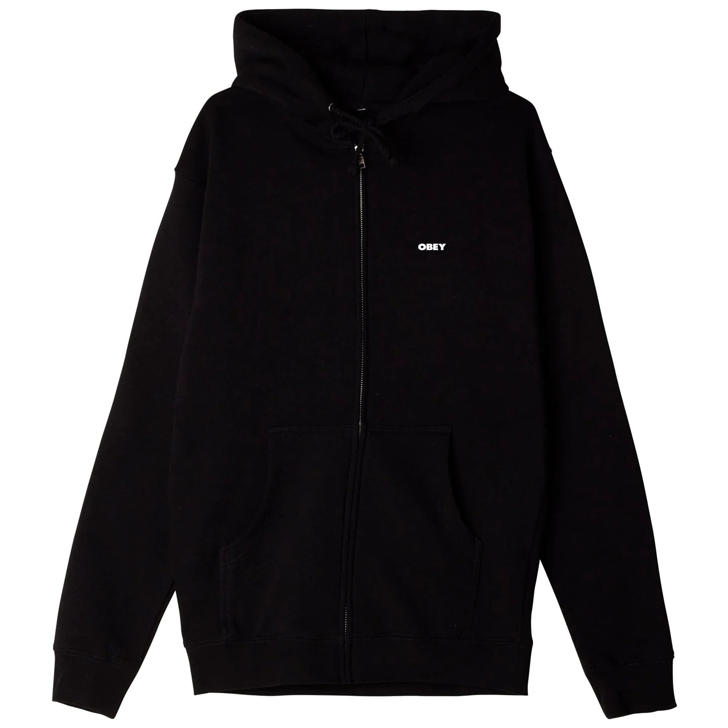 Obey Bold Zip Hood (Black)