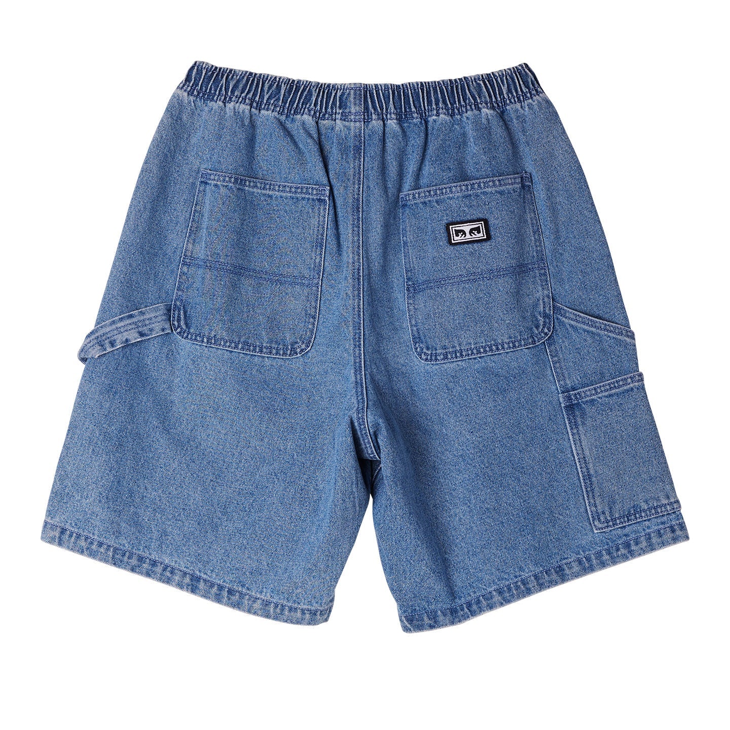 Easy Denim Carpenter Short (Light Indigo)