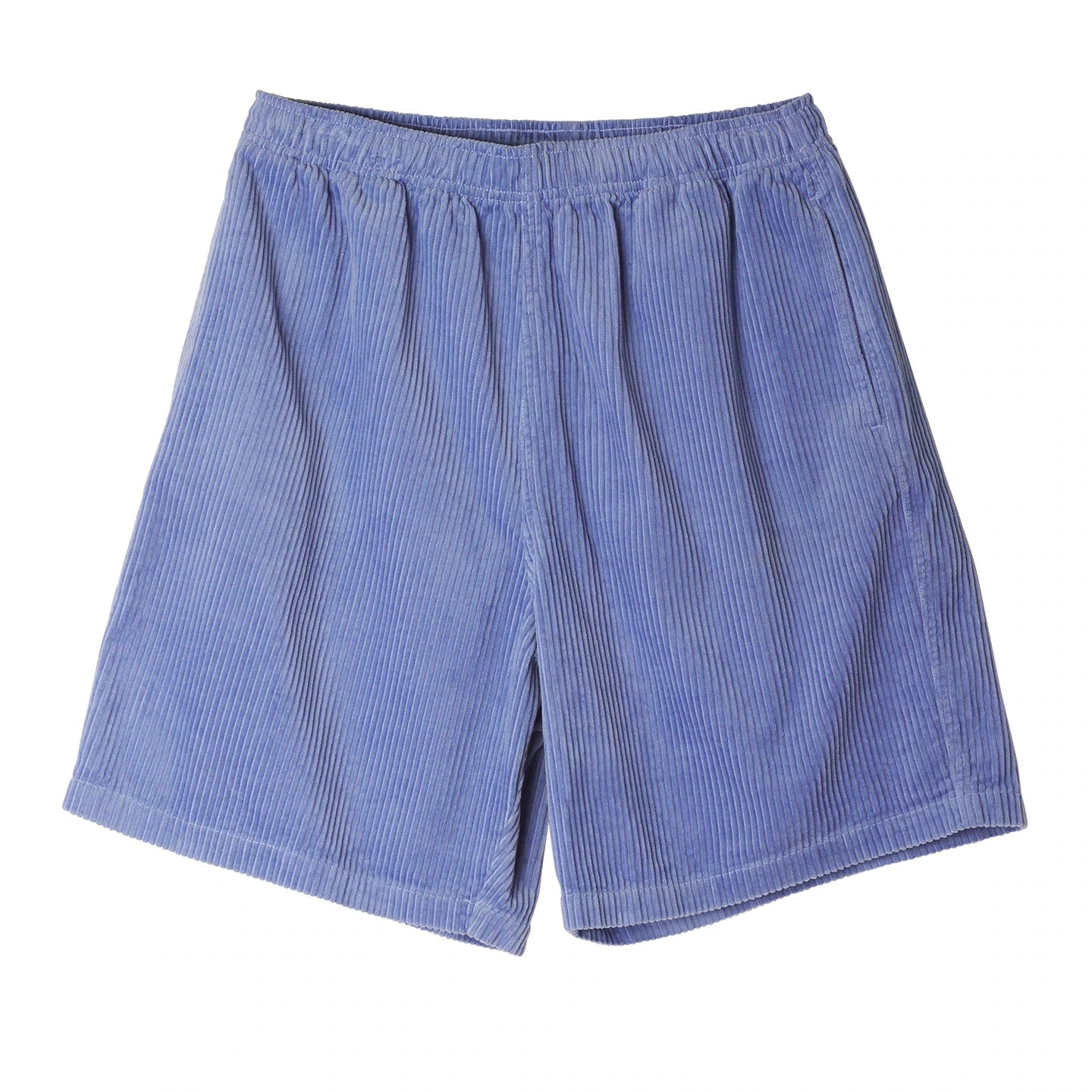 Easy Relaxed Corduroy Short (Iris Flower)