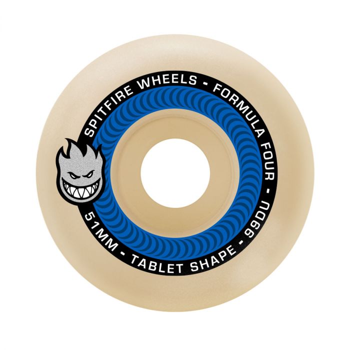 Wheels Spitfire - F4 99 Tablets Natural - 55