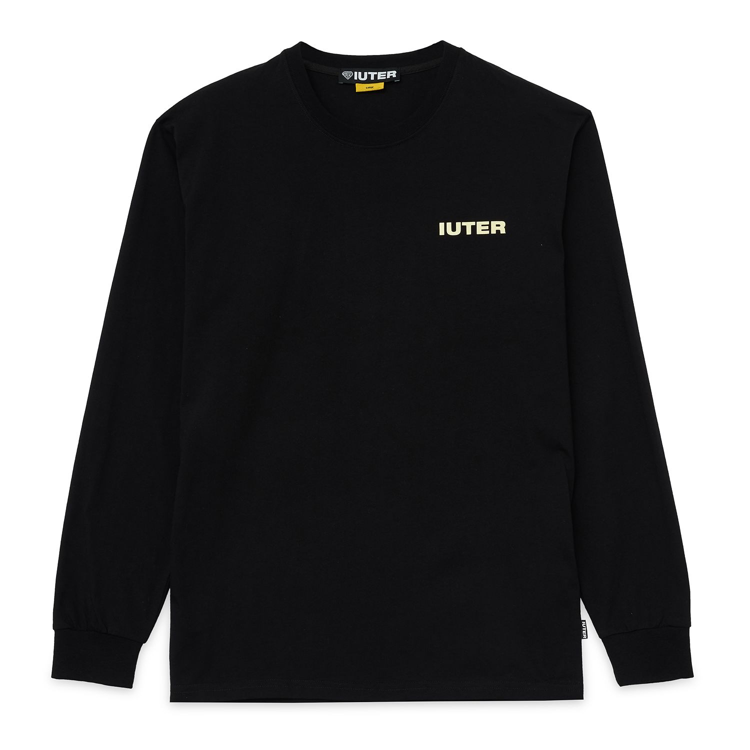 L/S Double Logo T-shirt (Black)