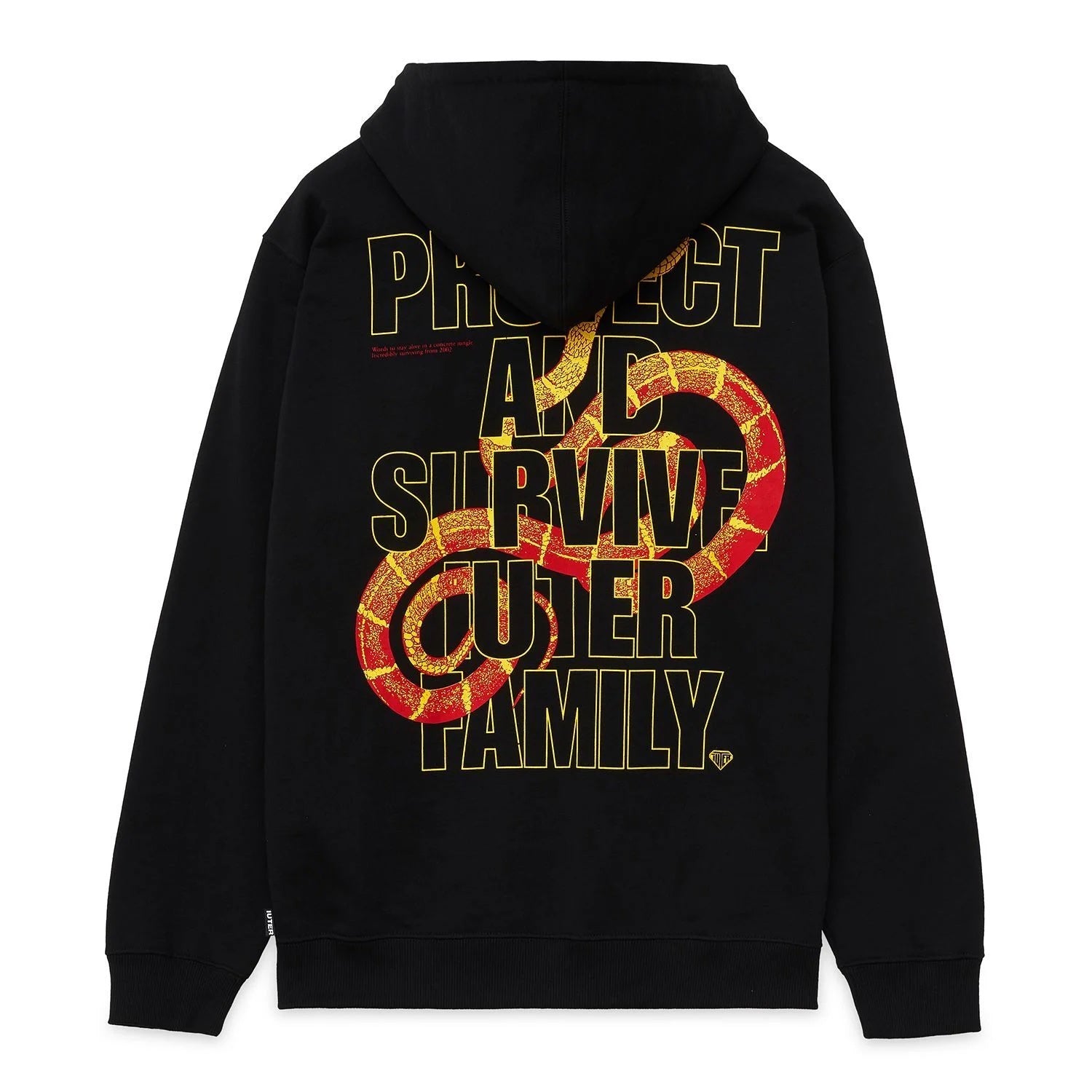 Hooded Stay Alive Sweatshirt (Black)