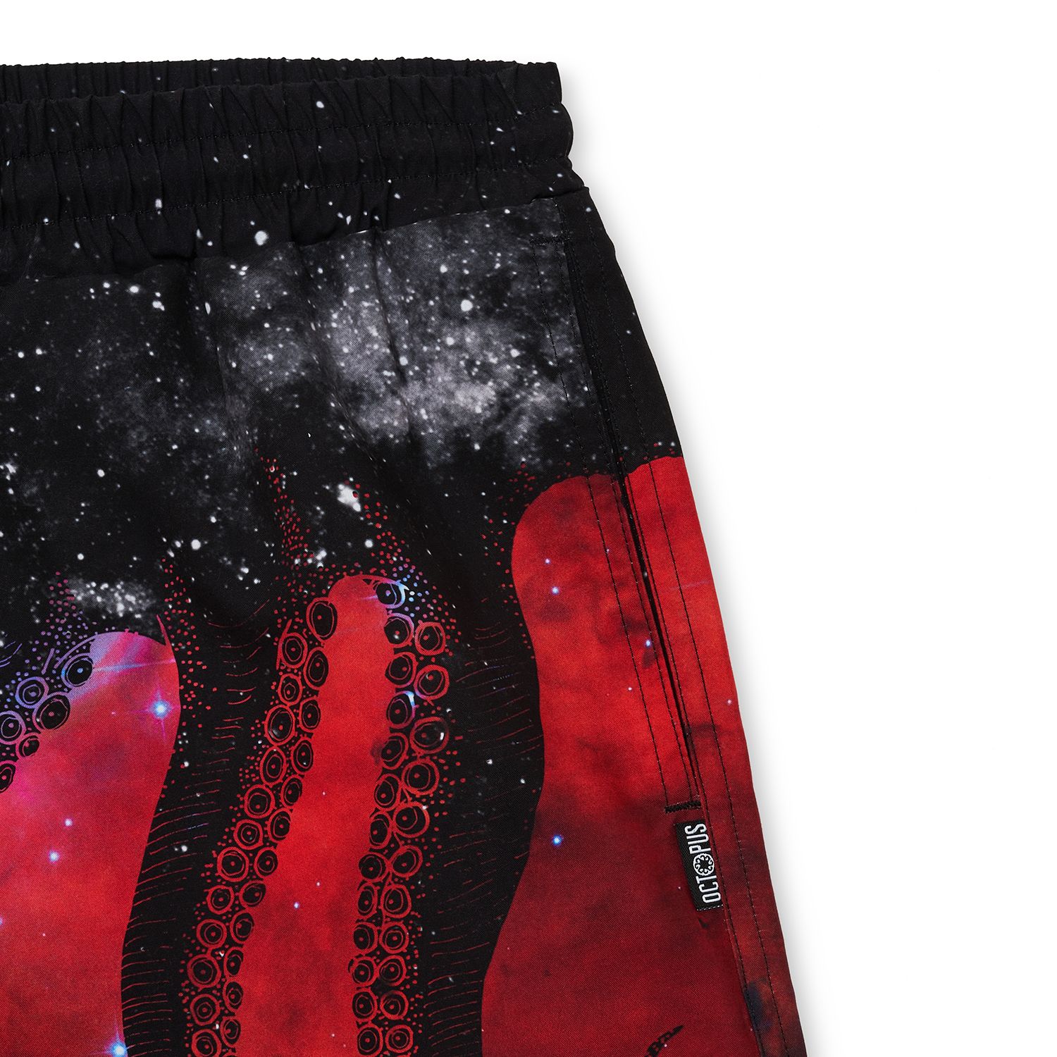 Octopus Galaxy Boardshort (Black)