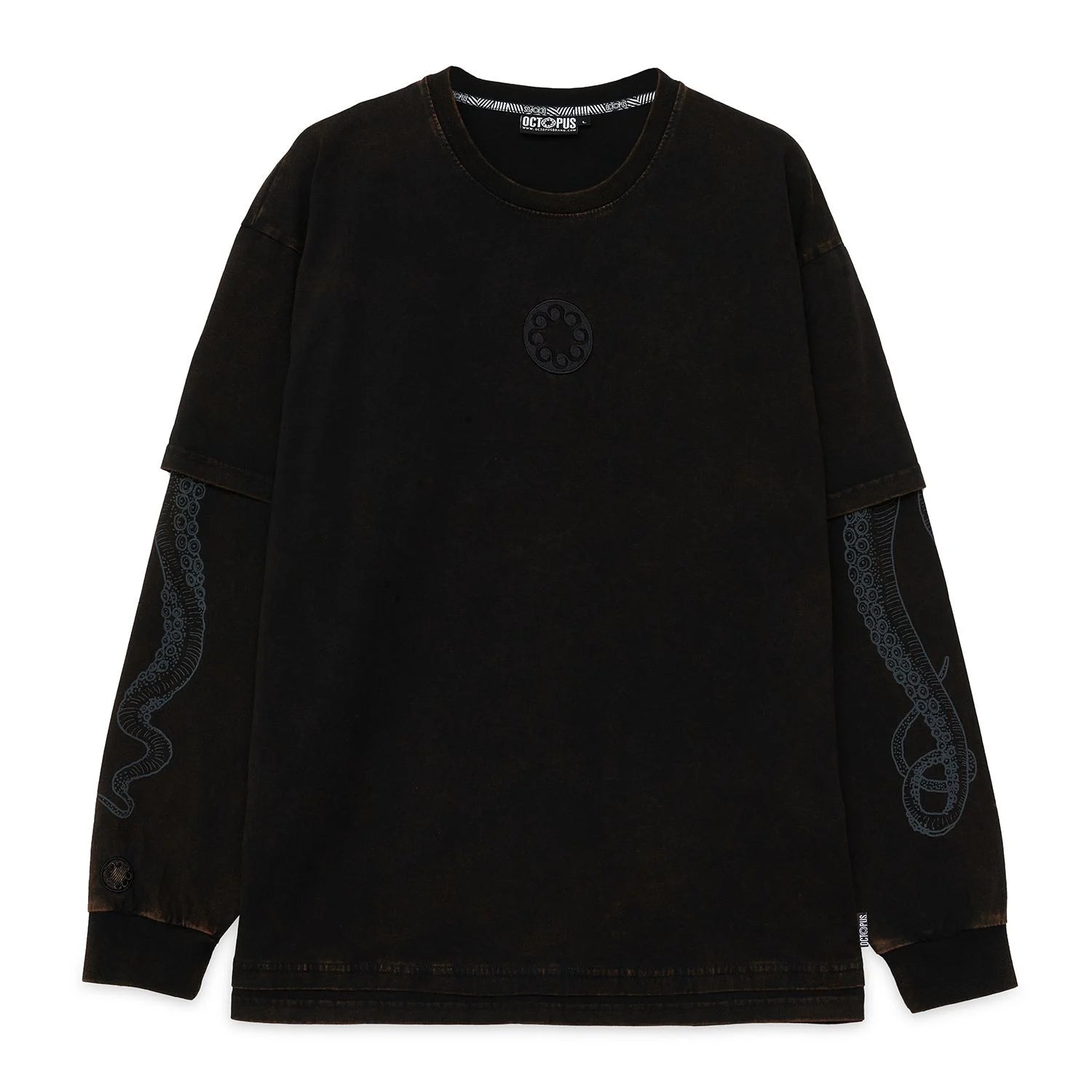 L/S Raw T-shirt (Cola)