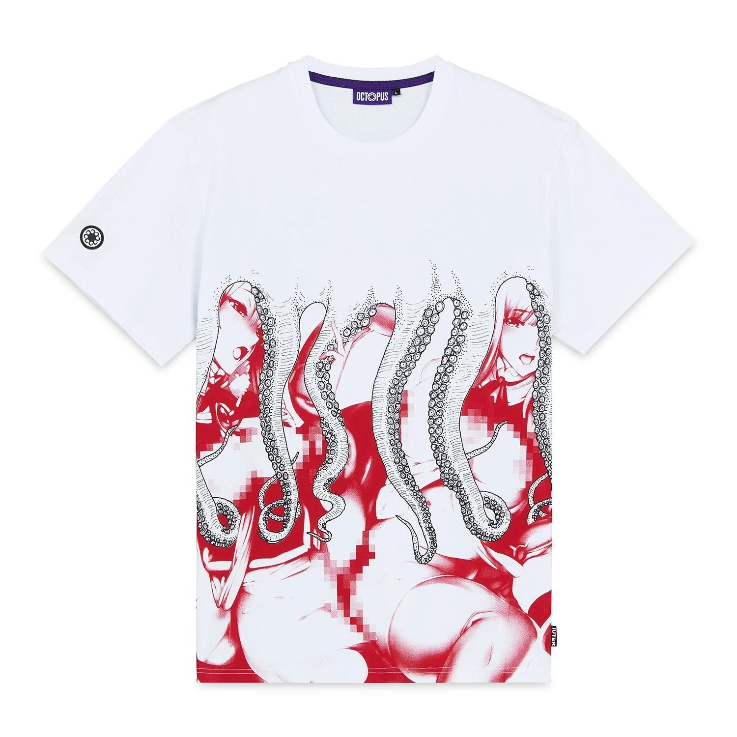 Octopus Hentai Tee (White)