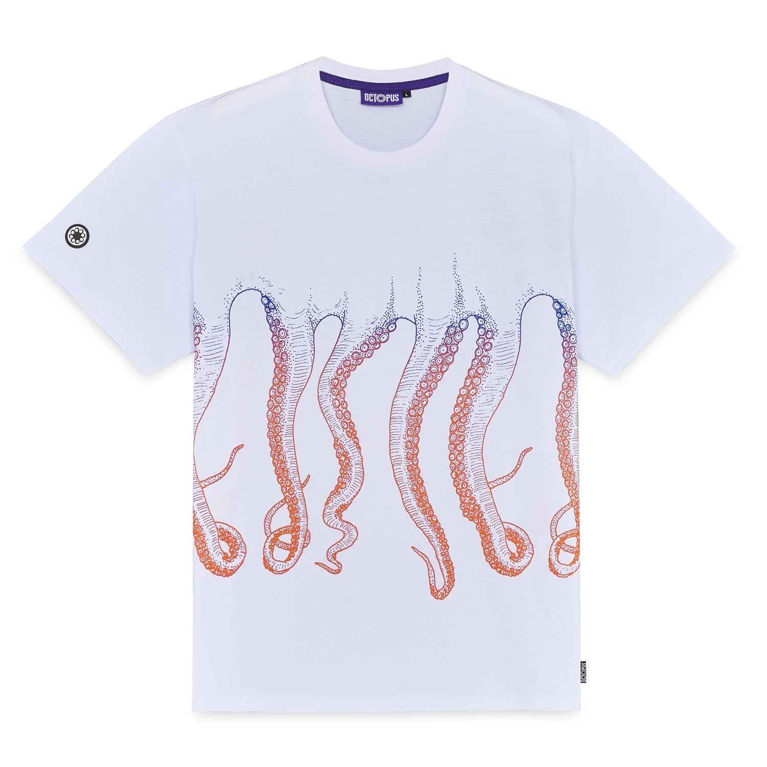 Octopus Gradient Tee (White)