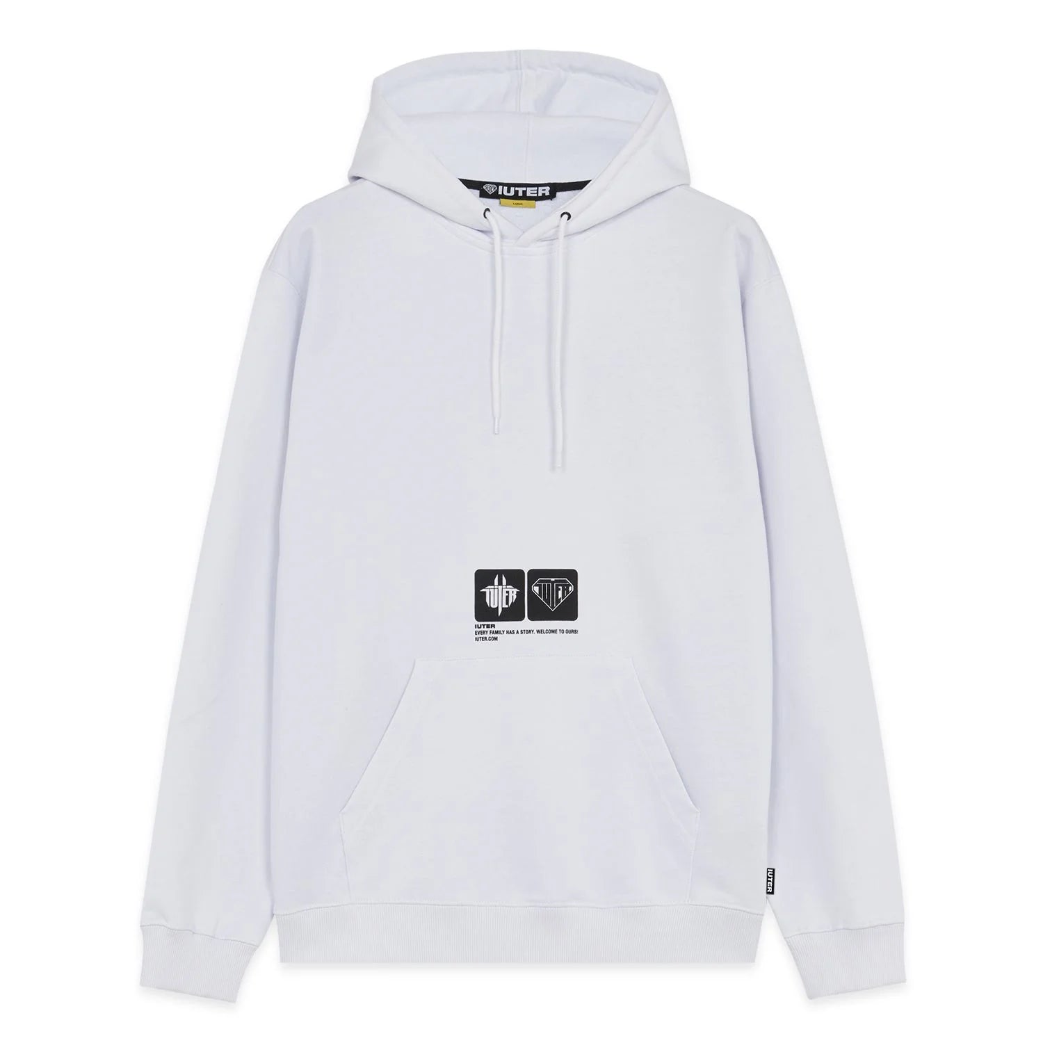 Tab Hoodie (White)