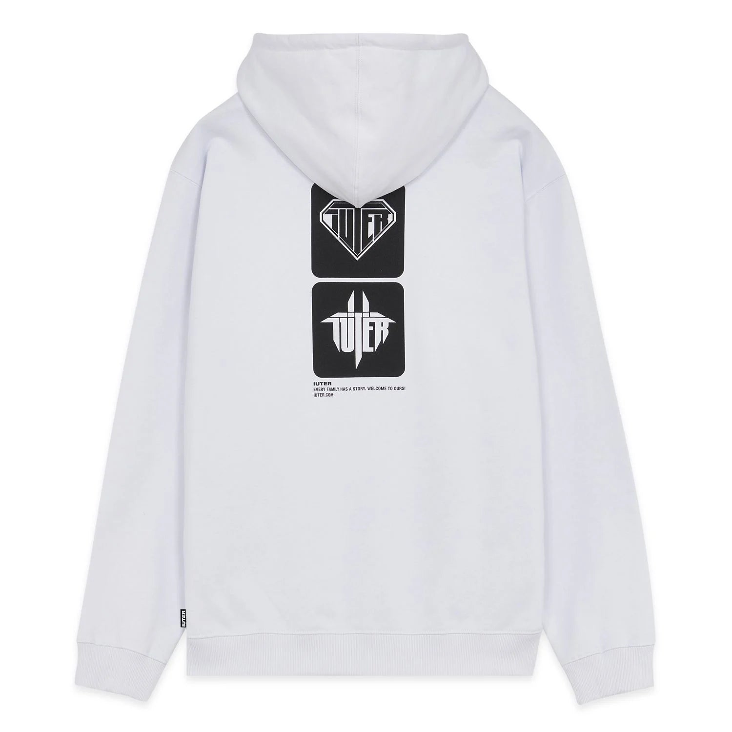 Tab Hoodie (White)