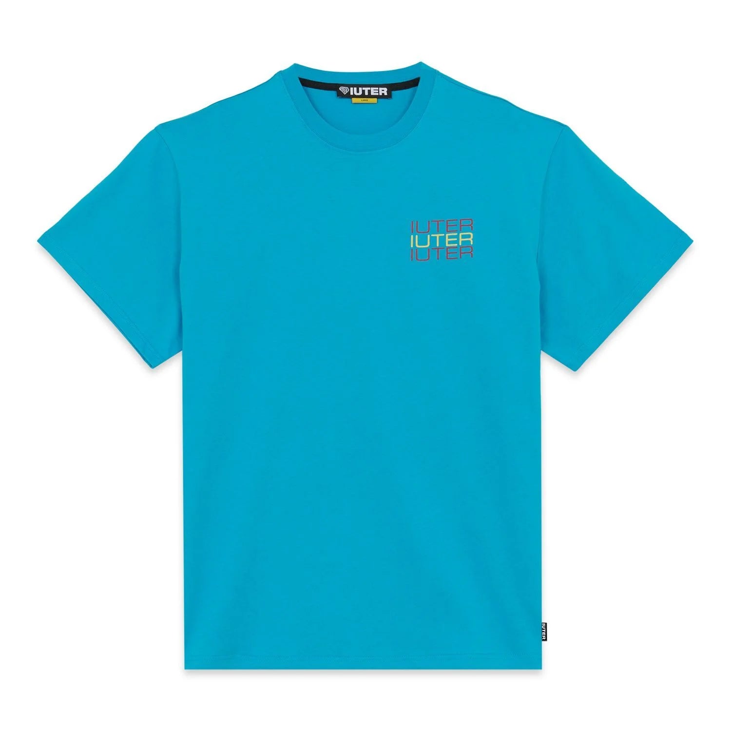 Spine Skulls Tee (Sky Blue)