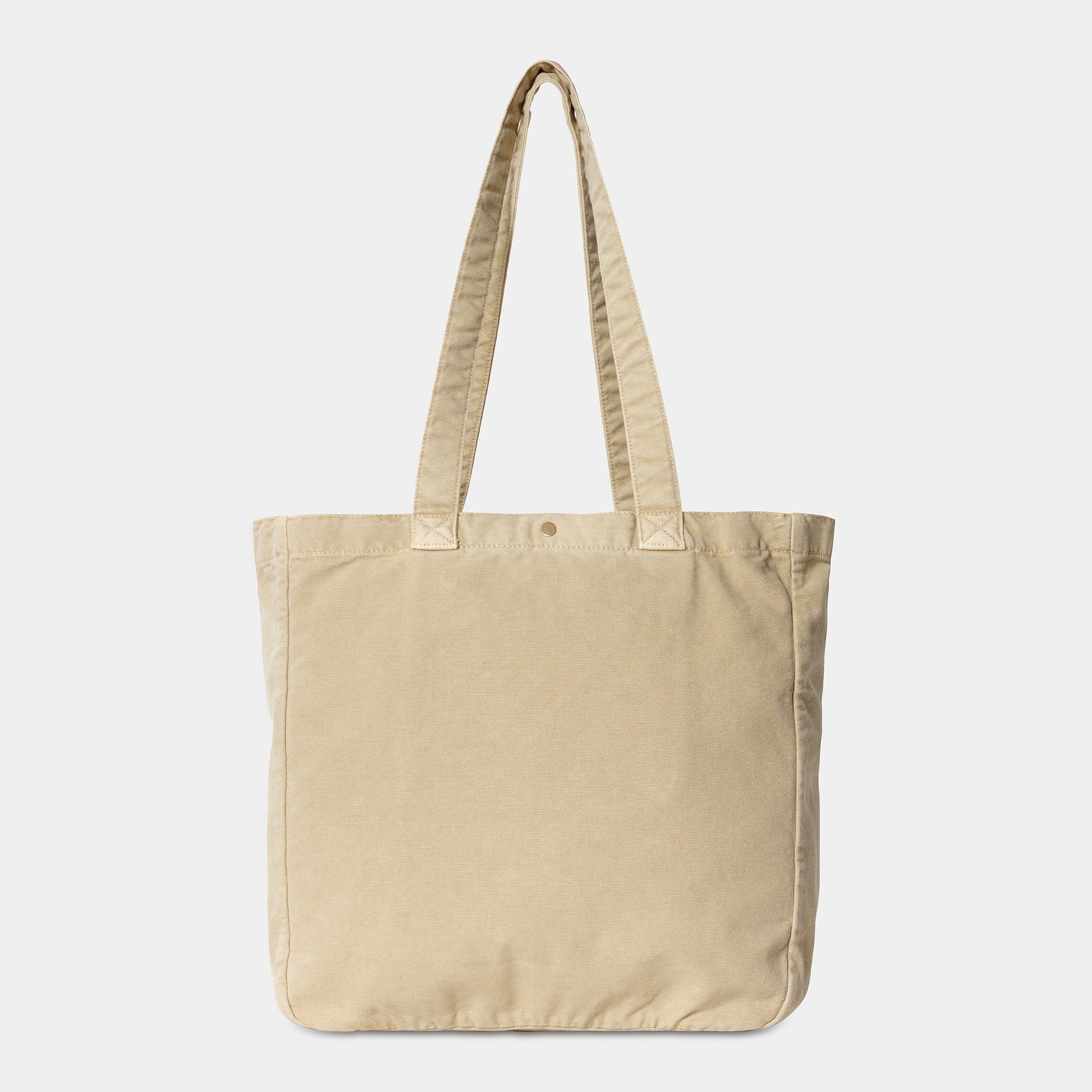 Bayfield Tote Organic Cotton Dearborn Canvas, 12 Oz ( Dusty H Brown Faded)