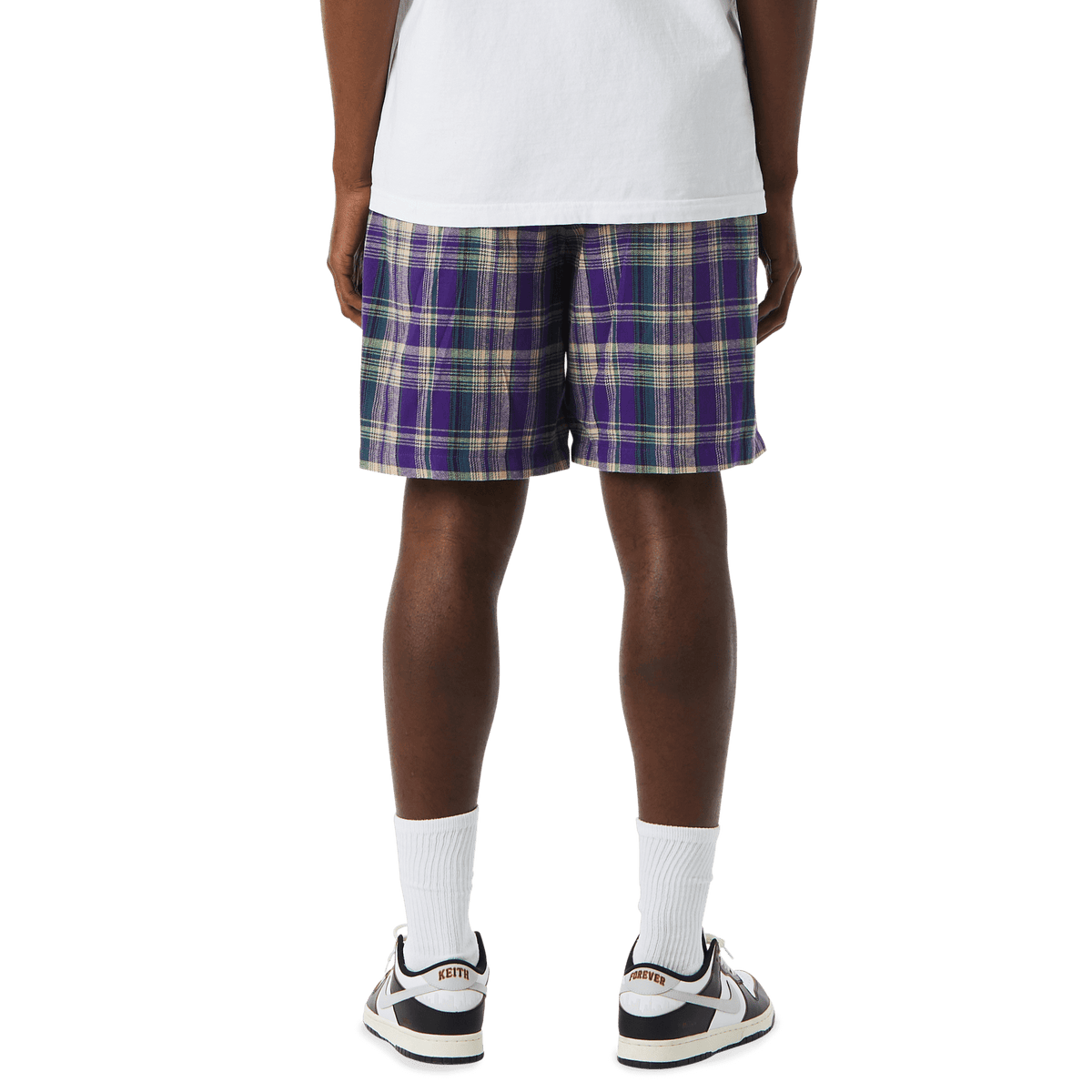 Cortland Flannel Easy Short (Purple)